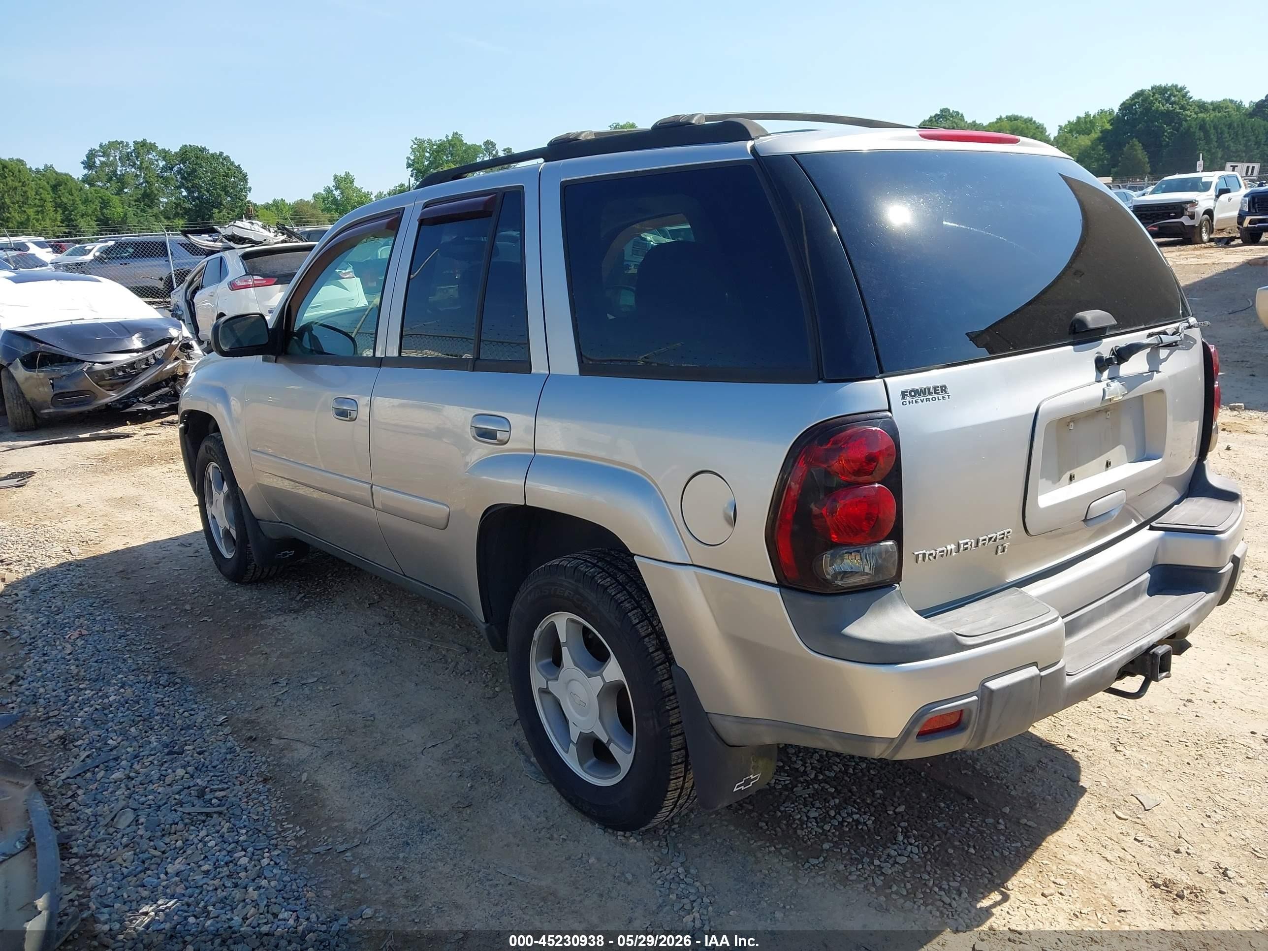 2005 Chevrolet Trailblazer Lt Silver vin: 1GNDS13S652320649
