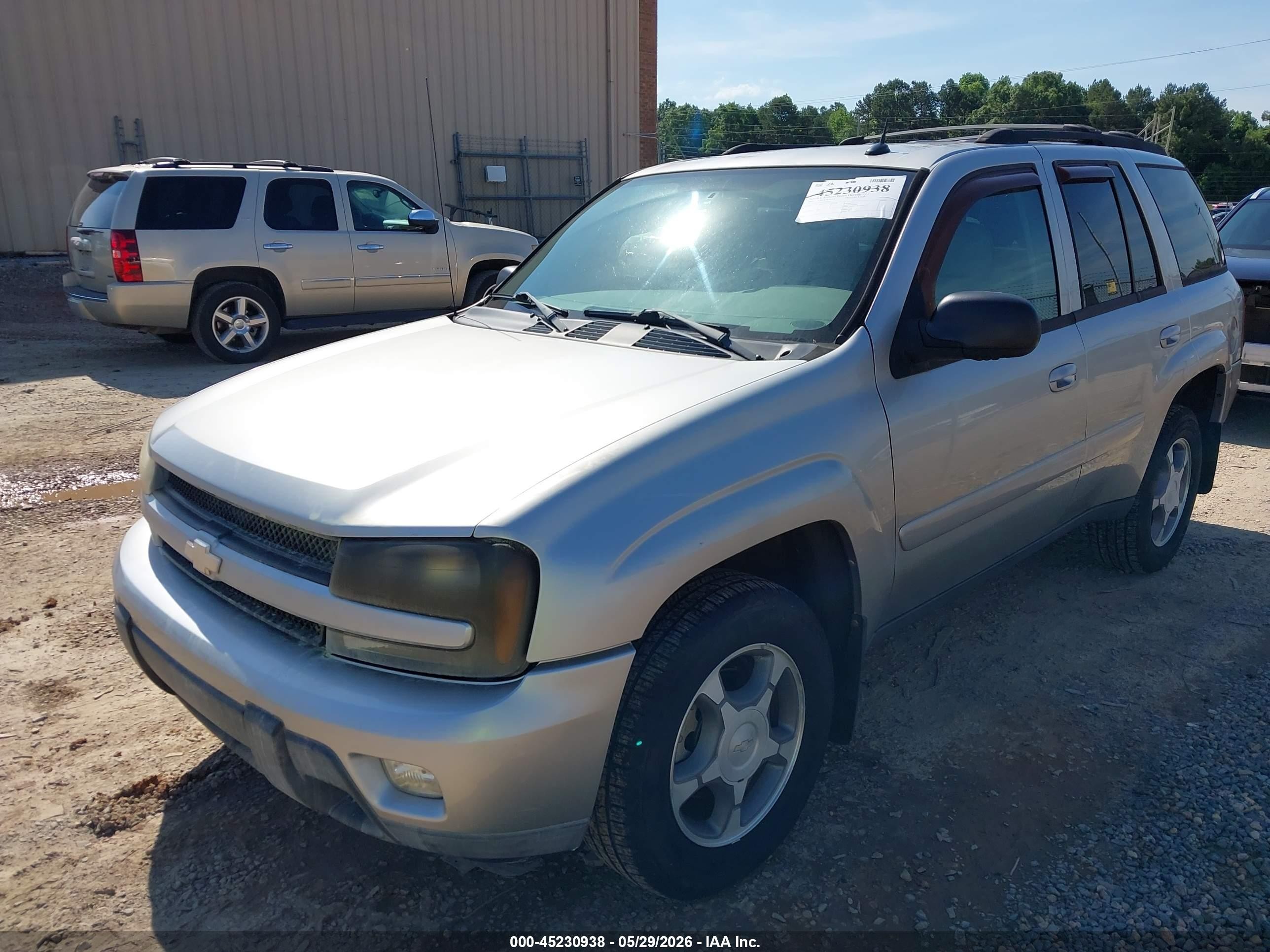 2005 Chevrolet Trailblazer Lt Silver vin: 1GNDS13S652320649
