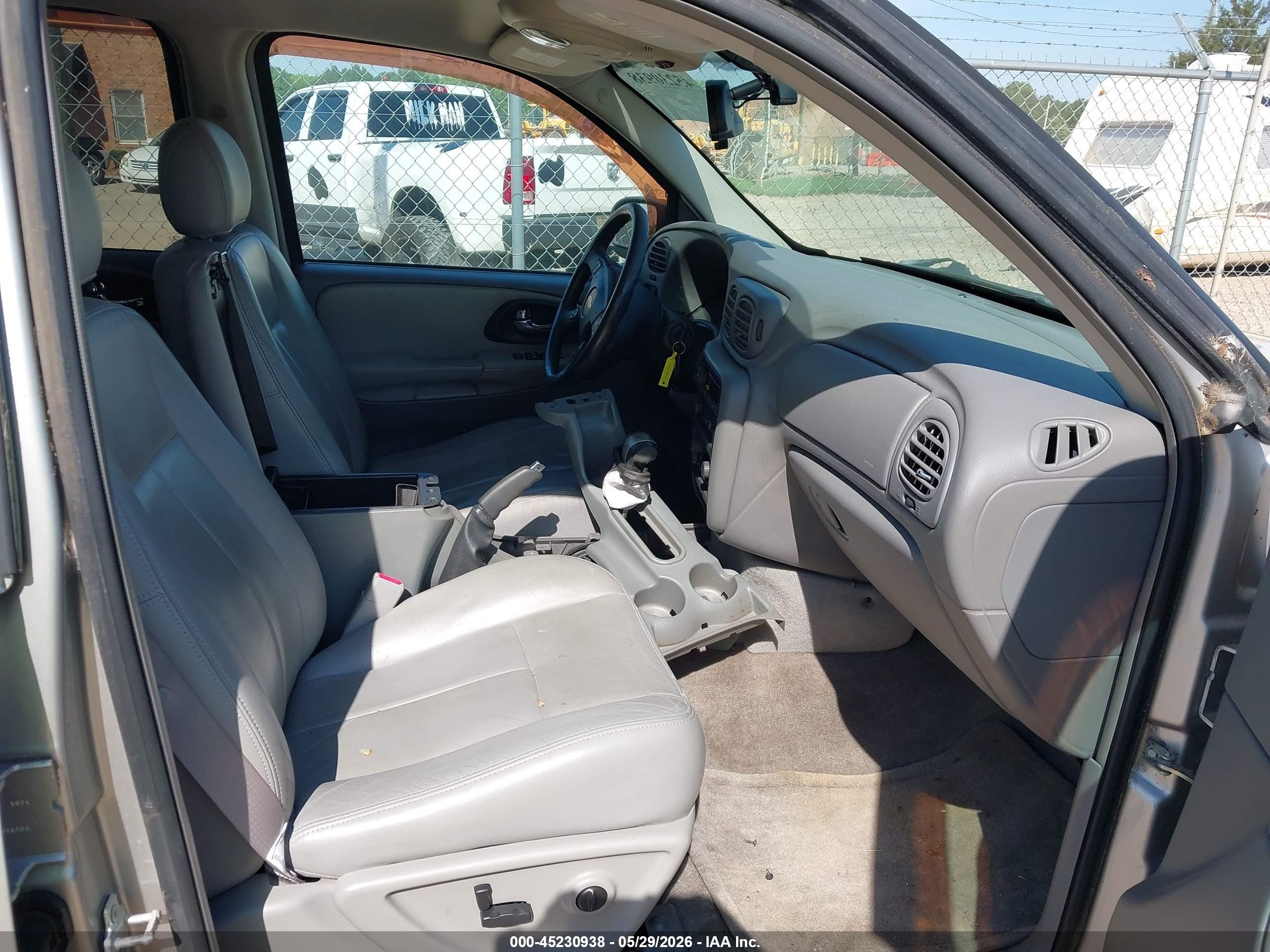 2005 Chevrolet Trailblazer Lt Silver vin: 1GNDS13S652320649