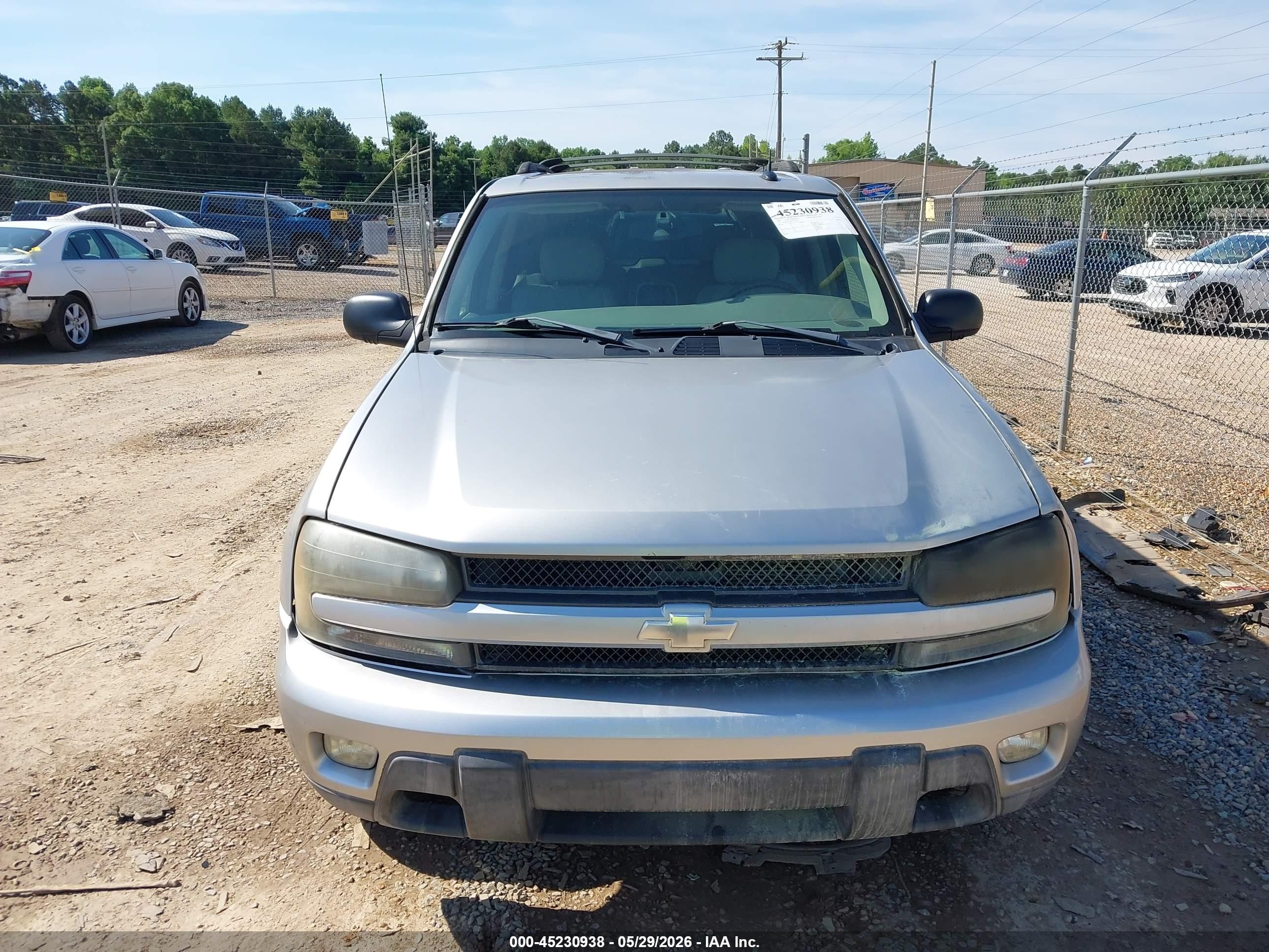 2005 Chevrolet Trailblazer Lt Silver vin: 1GNDS13S652320649