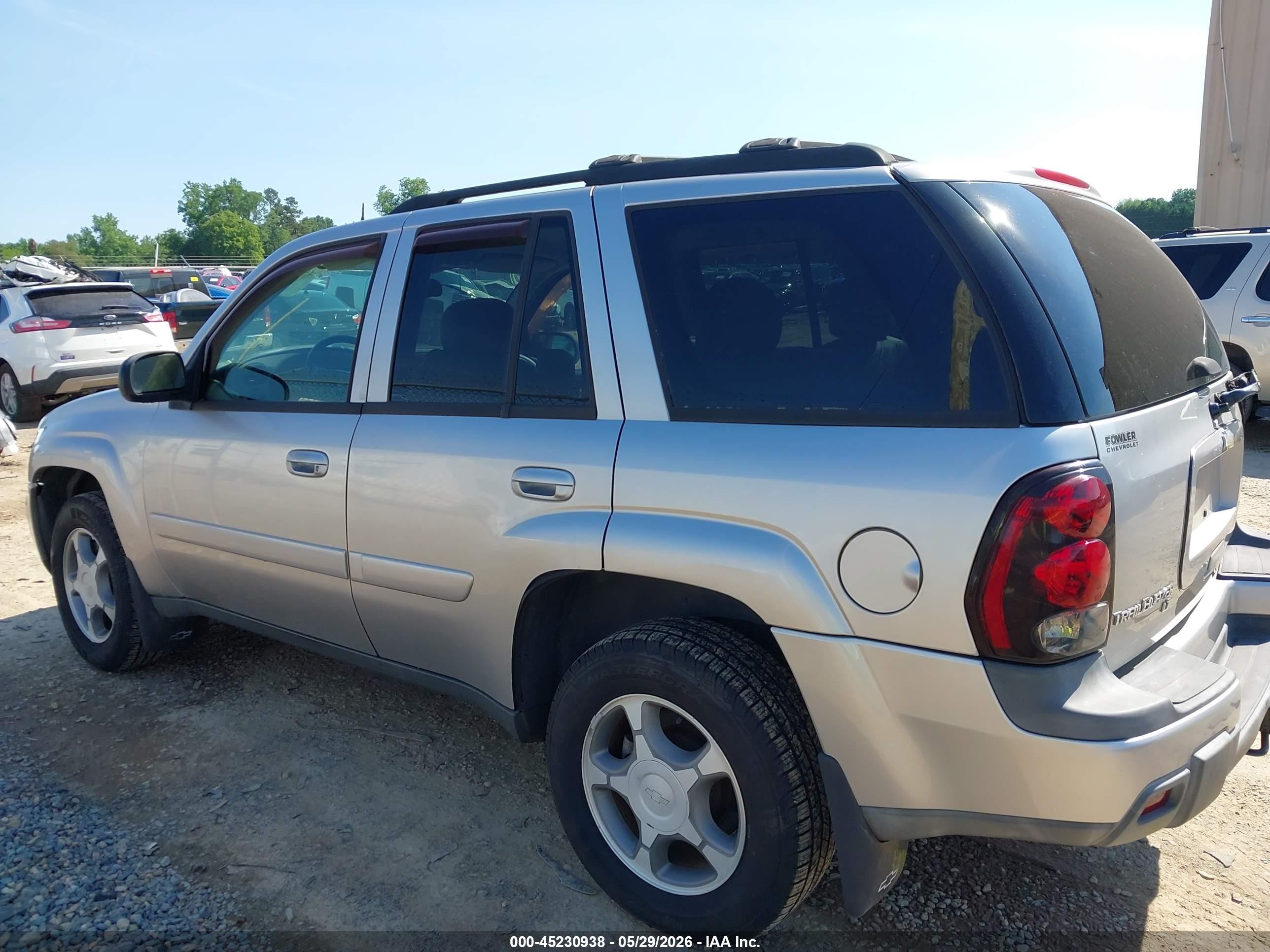 2005 Chevrolet Trailblazer Lt Silver vin: 1GNDS13S652320649