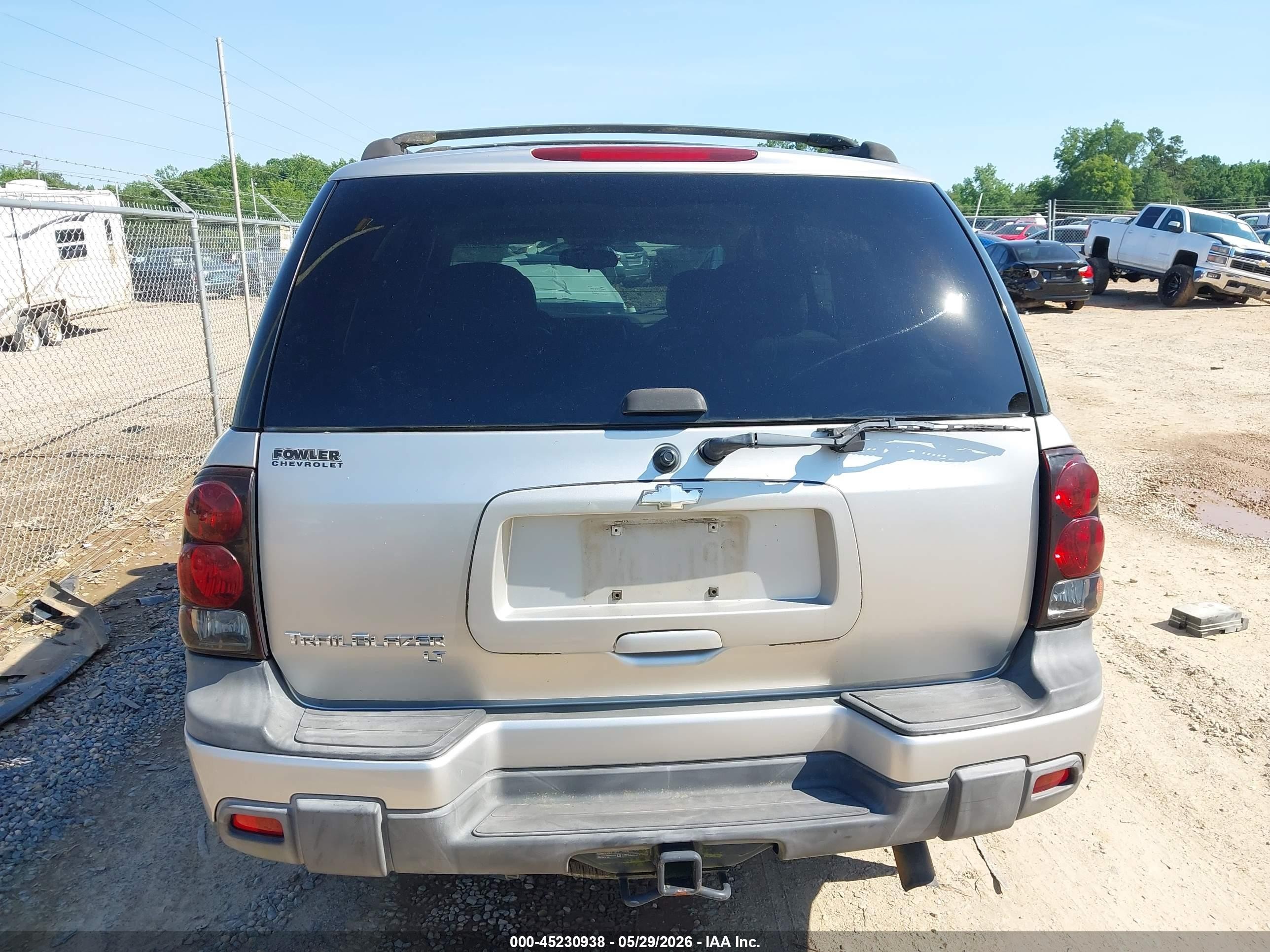 2005 Chevrolet Trailblazer Lt Silver vin: 1GNDS13S652320649