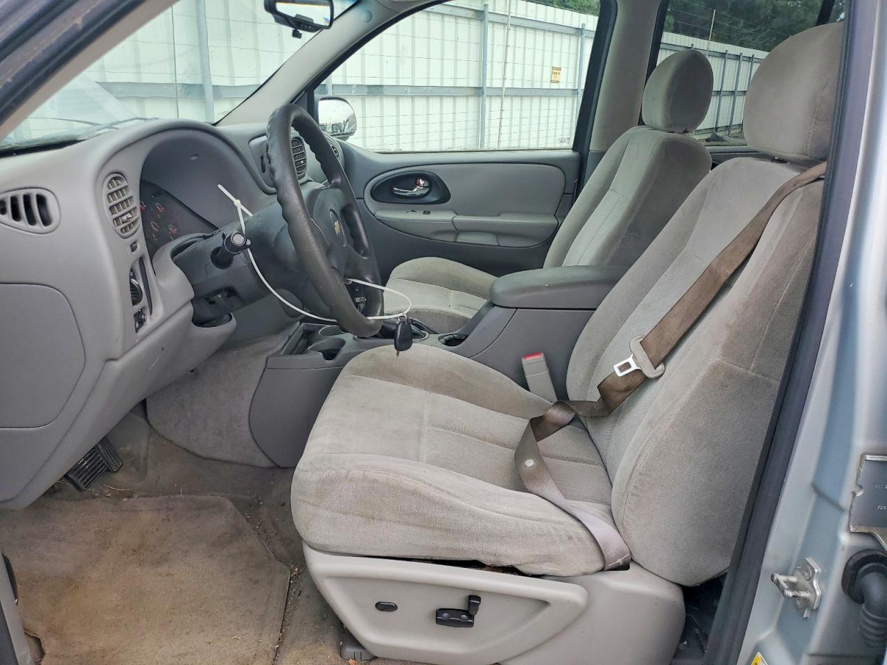 2007 Chevrolet Trailblazer Ls Silver vin: 1GNDS13S672162753