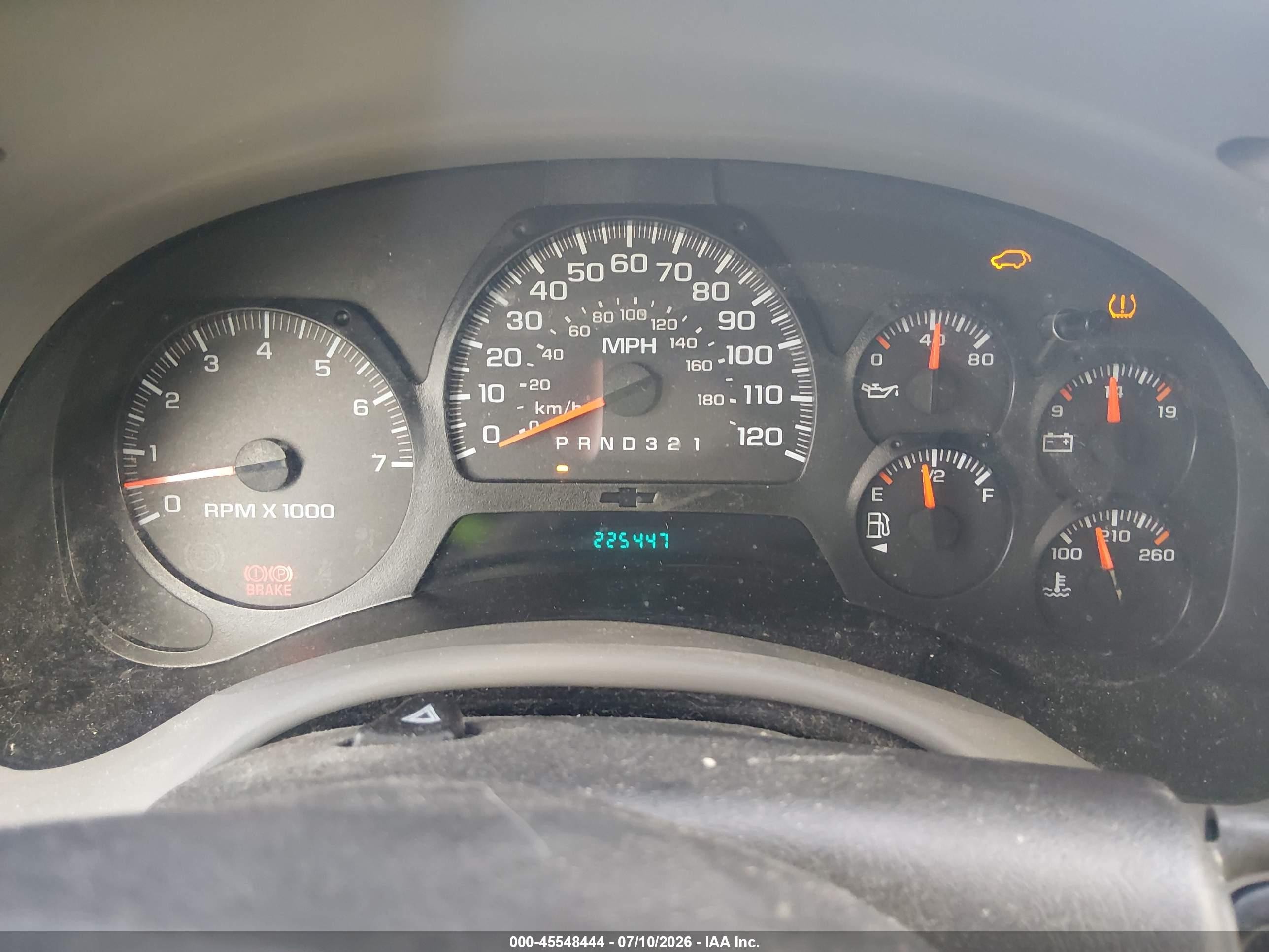 2007 Chevrolet Trailblazer Ls Beige vin: 1GNDS13S672163014