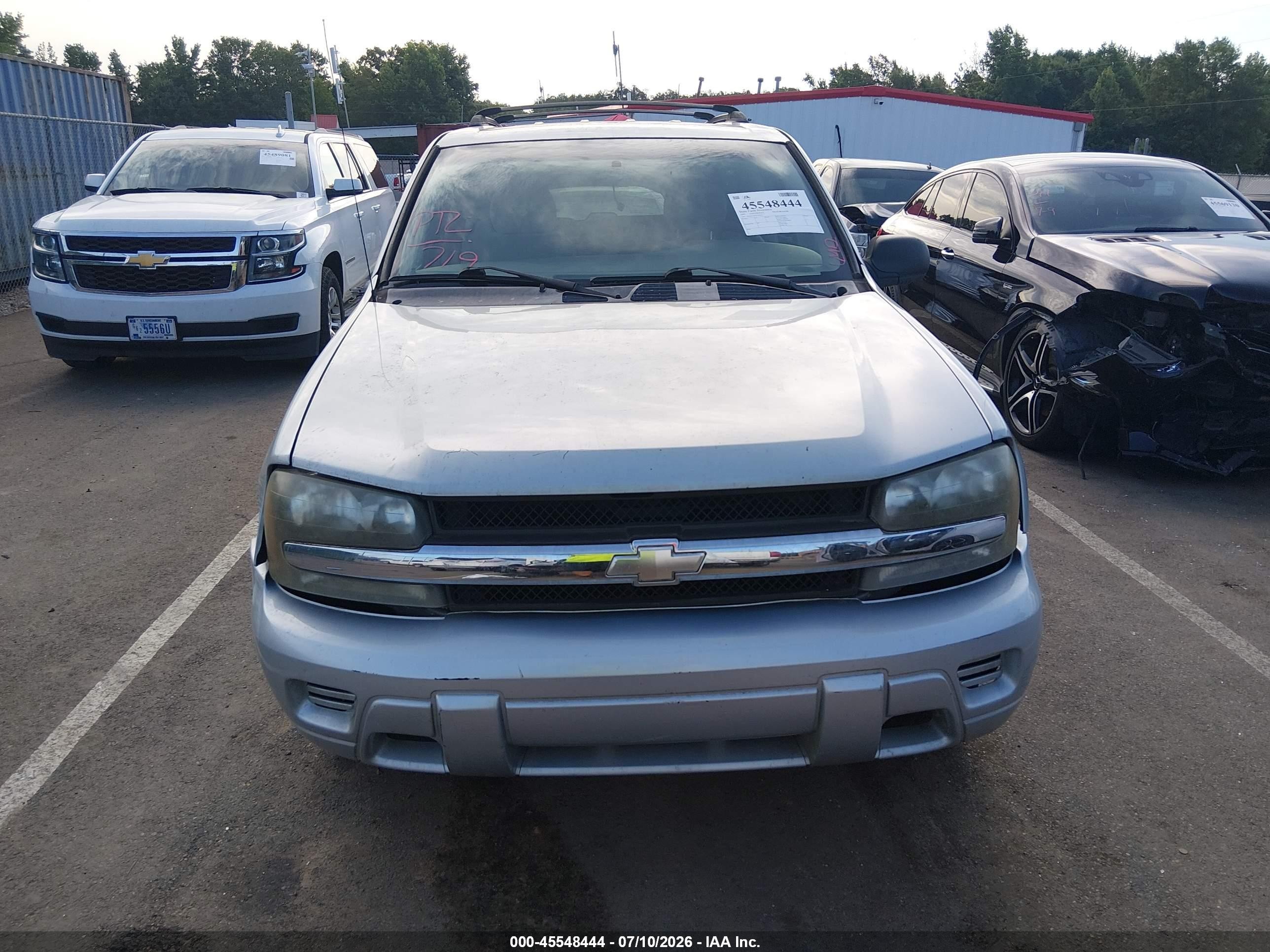 2007 Chevrolet Trailblazer Ls Beige vin: 1GNDS13S672163014