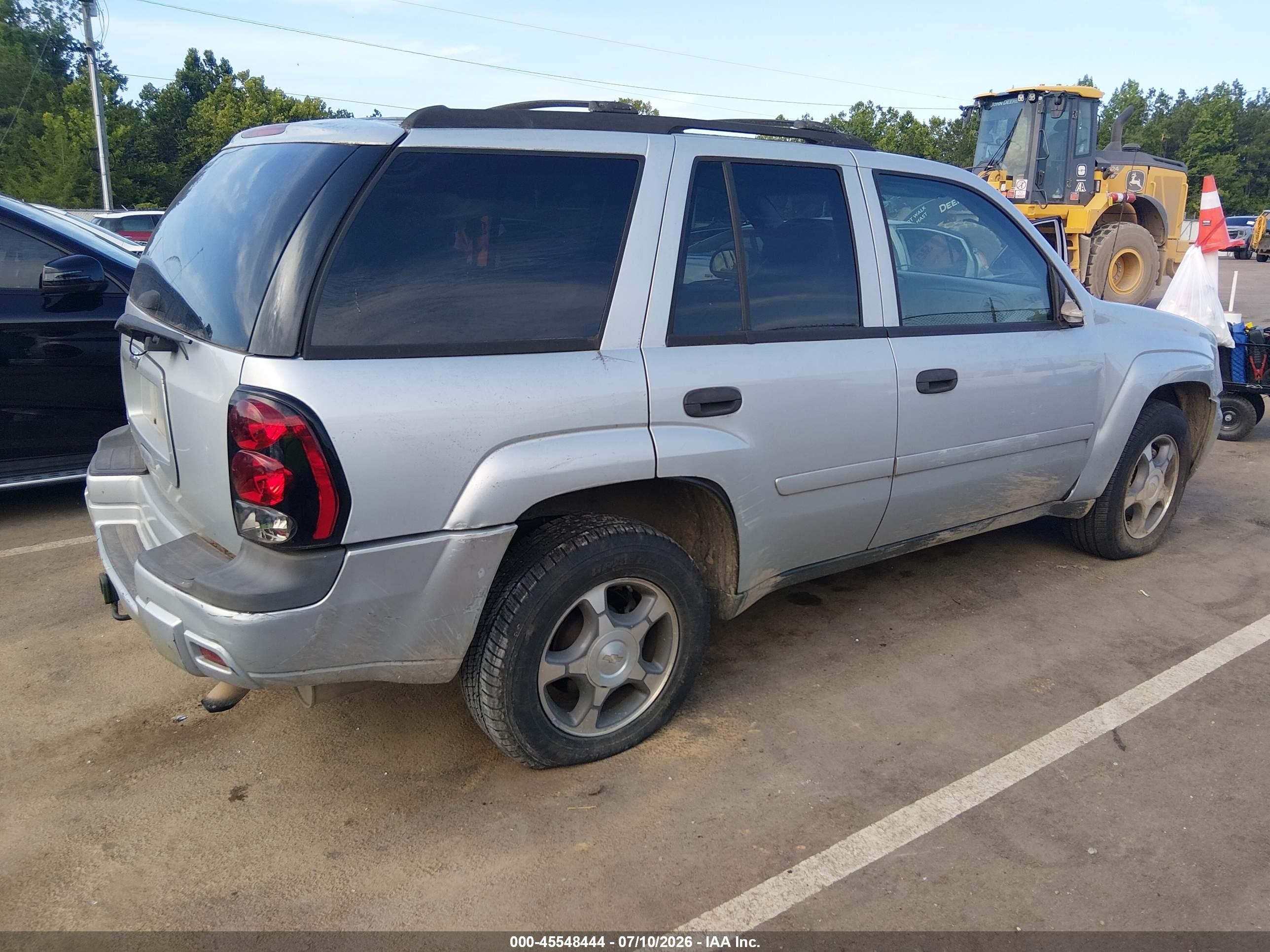 2007 Chevrolet Trailblazer Ls Beige vin: 1GNDS13S672163014
