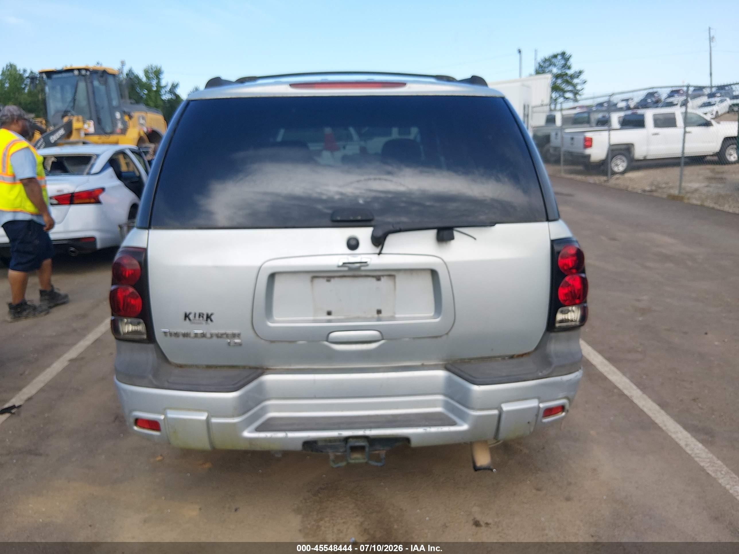 2007 Chevrolet Trailblazer Ls Beige vin: 1GNDS13S672163014
