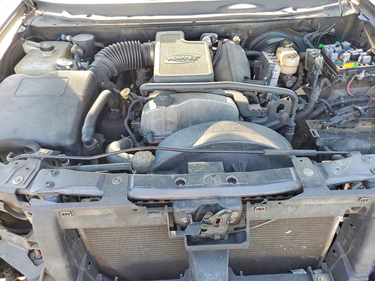 2007 Chevrolet Trailblazer Ls Black vin: 1GNDS13S672195459
