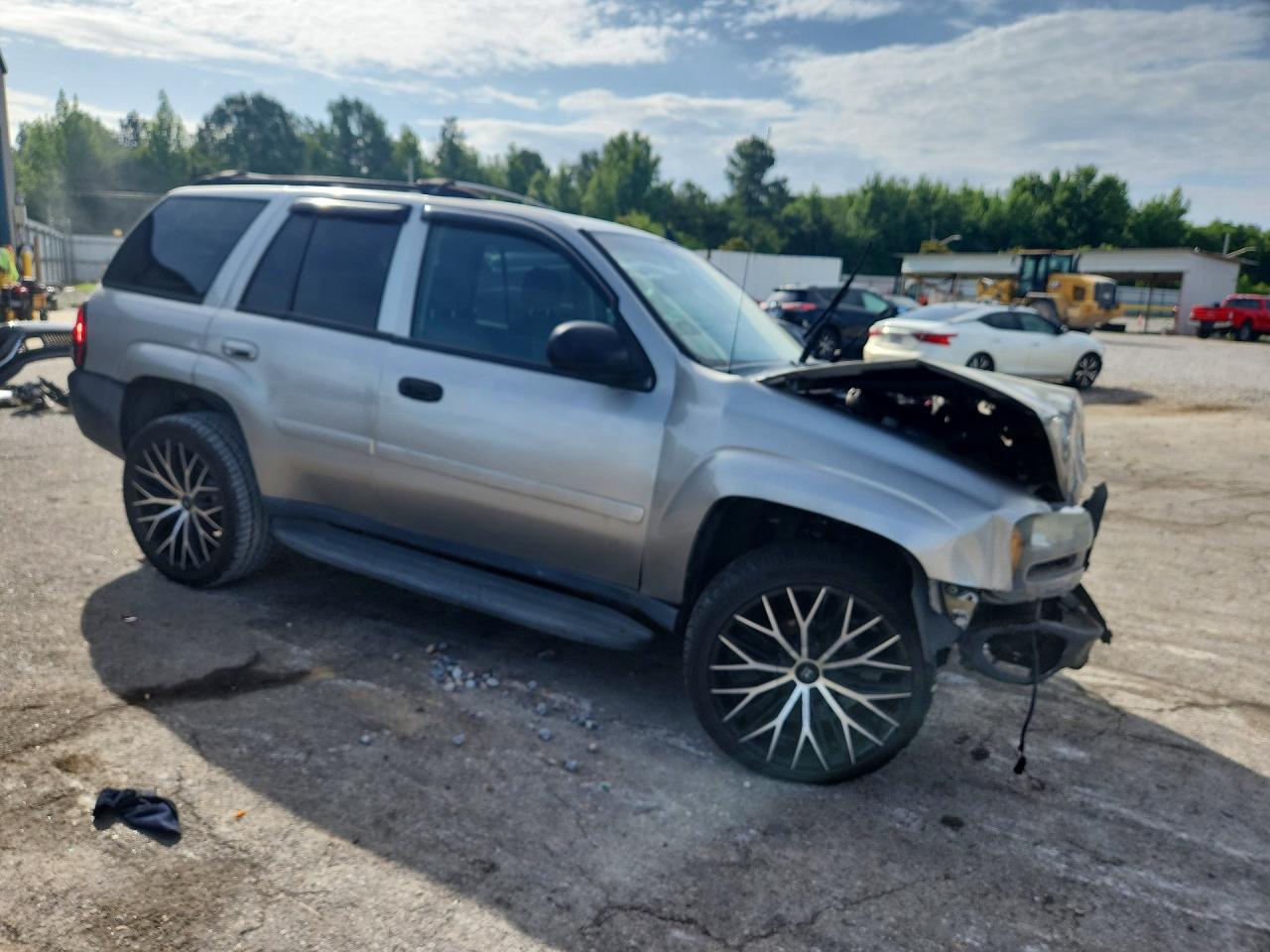 2007 Chevrolet Trailblazer Ls Silver vin: 1GNDS13S672244899