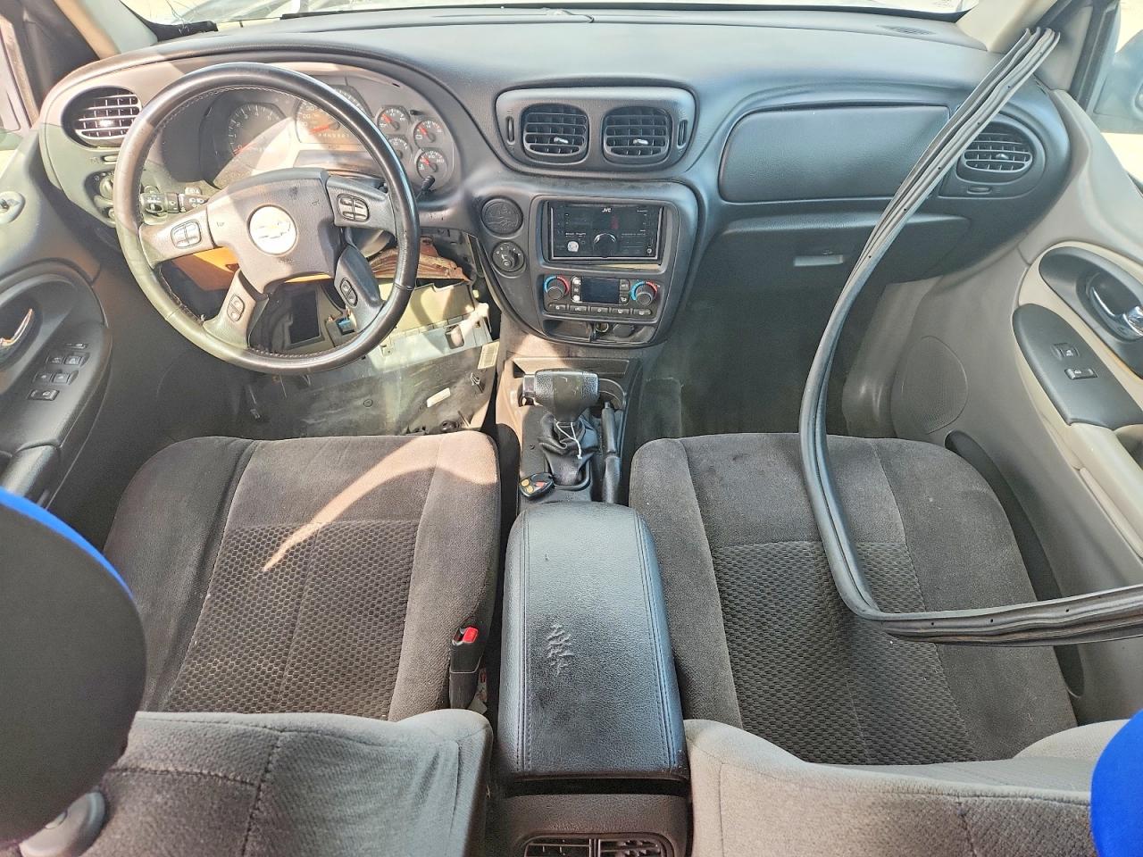 2007 Chevrolet Trailblazer Ls Silver vin: 1GNDS13S672244899