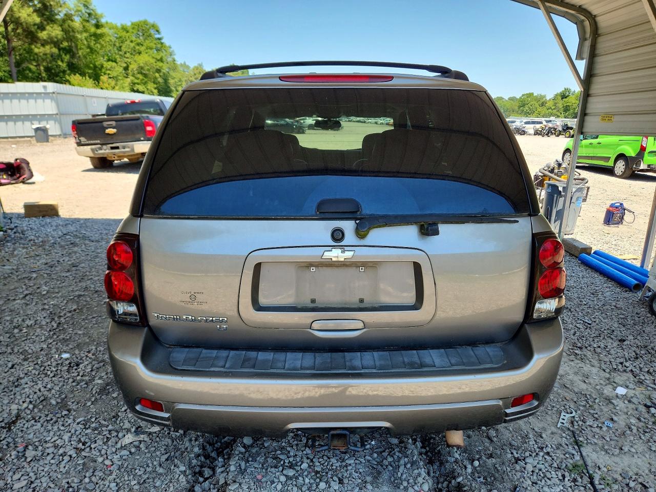 2008 Chevrolet Trailblazer Ls Tan vin: 1GNDS13S682218028