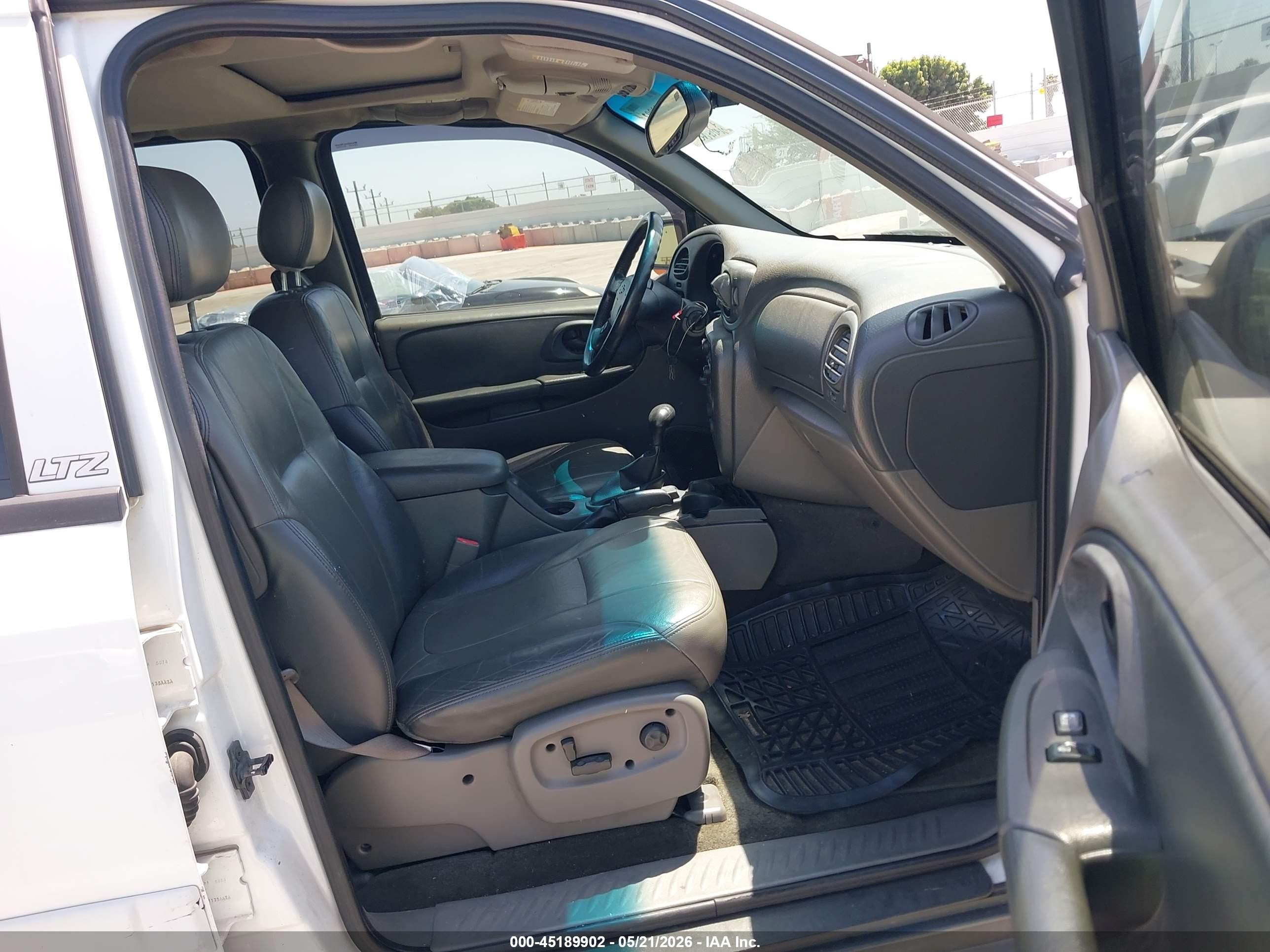 2002 Chevrolet Trailblazer Ltz White vin: 1GNDS13S722476288