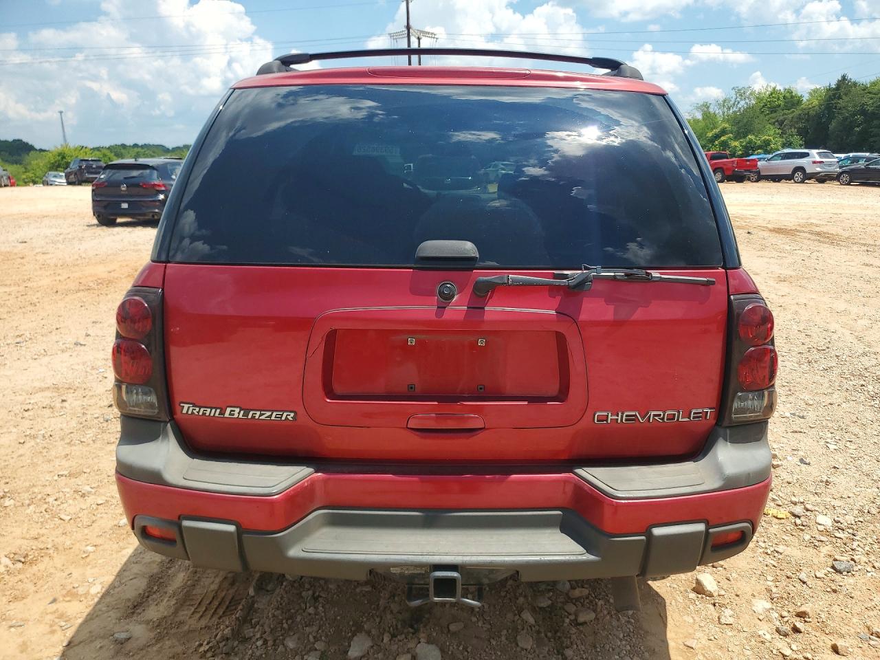 2003 Chevrolet Trailblazer Red vin: 1GNDS13S732387323