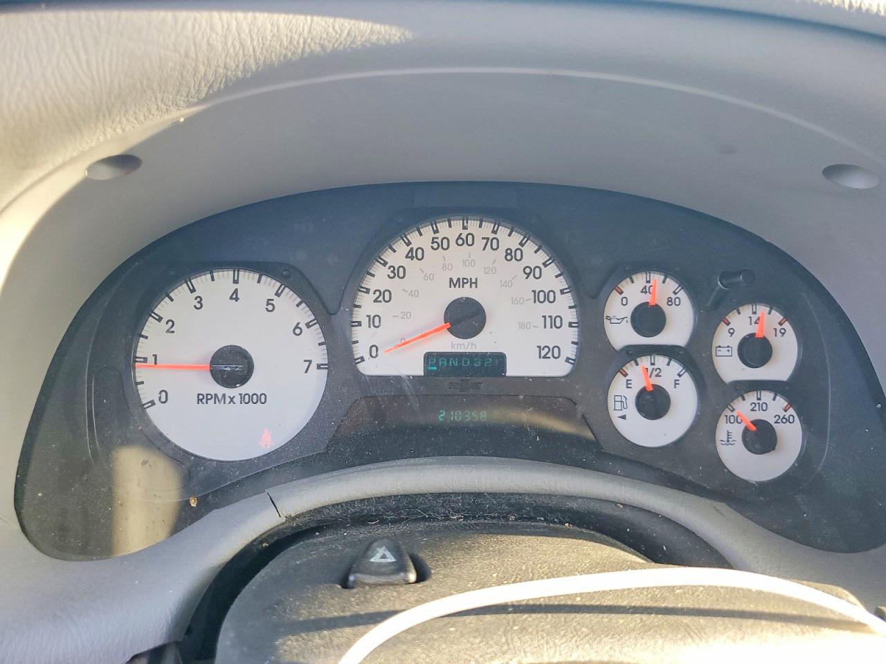 2005 Chevrolet Trailblazer Ls Silver vin: 1GNDS13S752114711