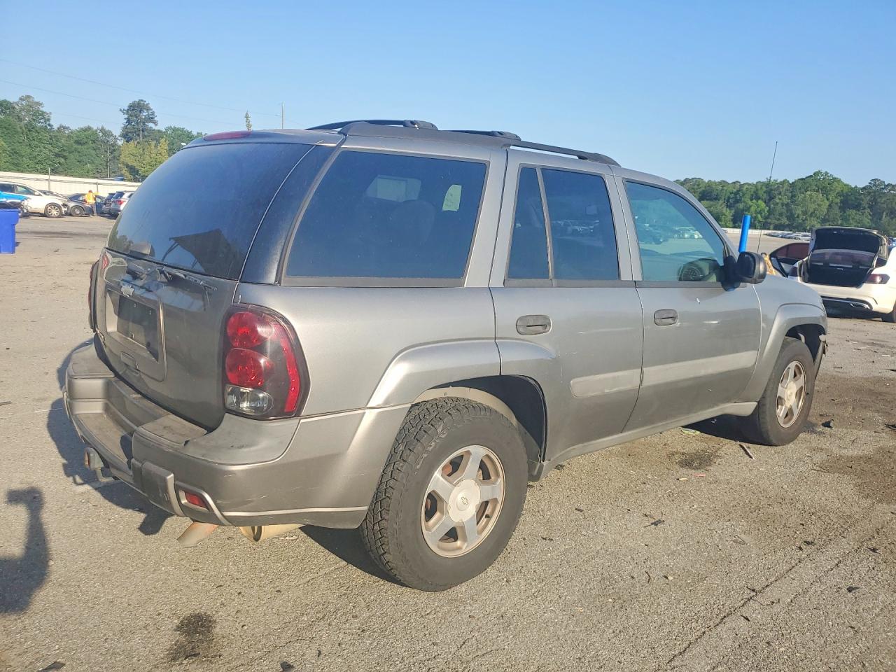 2005 Chevrolet Trailblazer Ls Silver vin: 1GNDS13S752114711