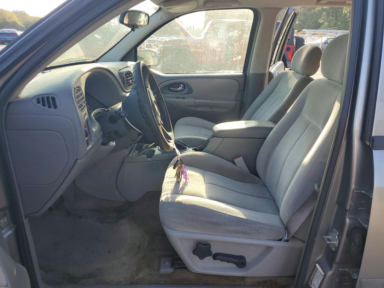 2005 Chevrolet Trailblazer Ls Silver vin: 1GNDS13S752114711