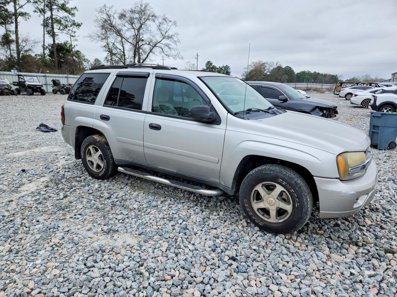 2006 Chevrolet Trailblazer Ls Silver vin: 1GNDS13S762165126