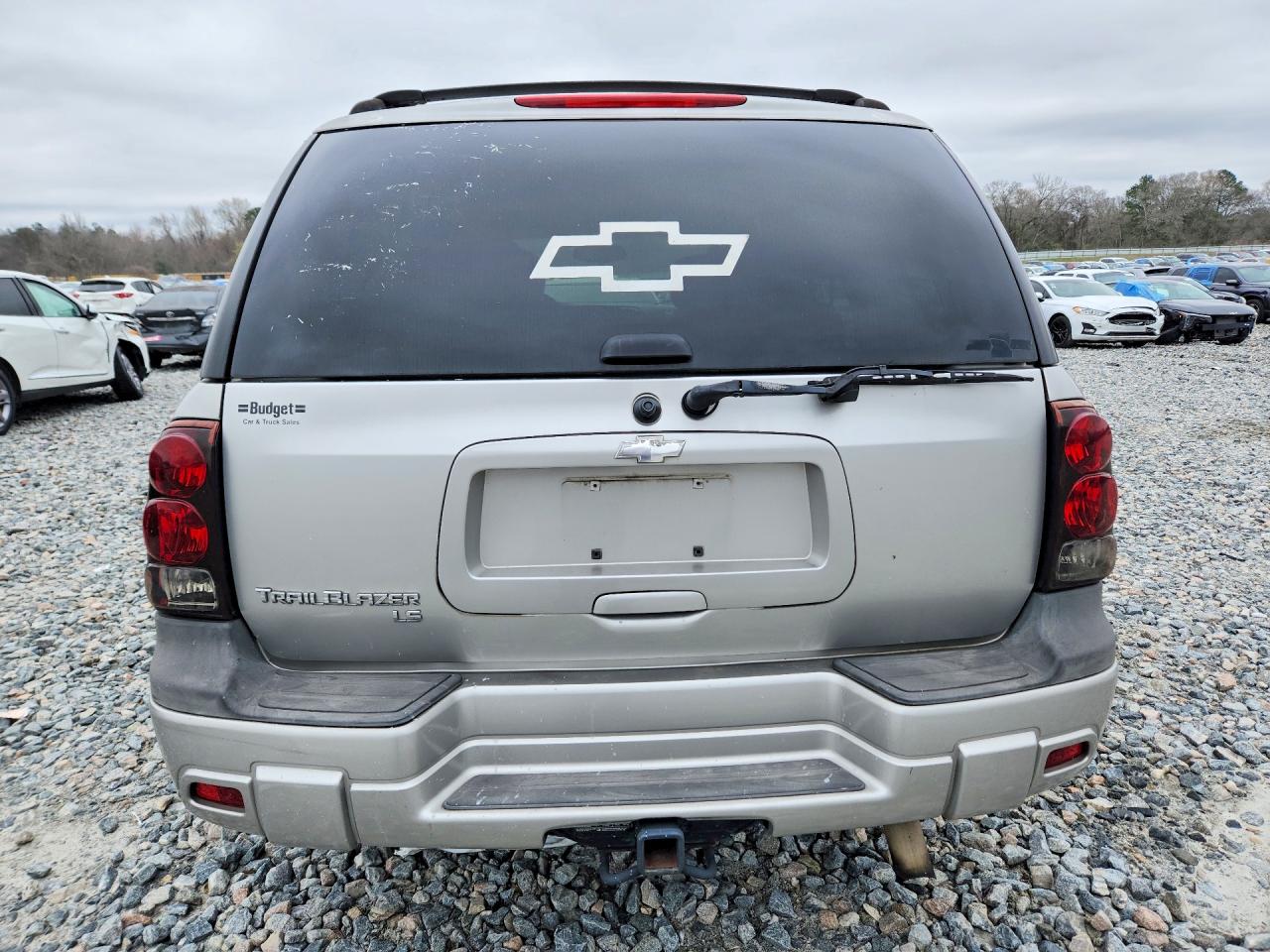 2006 Chevrolet Trailblazer Ls Silver vin: 1GNDS13S762165126