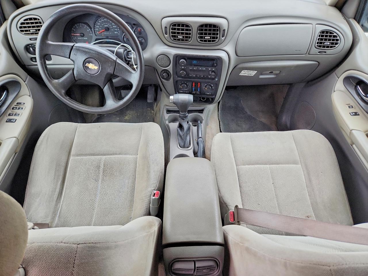 2006 Chevrolet Trailblazer Ls Silver vin: 1GNDS13S762165126