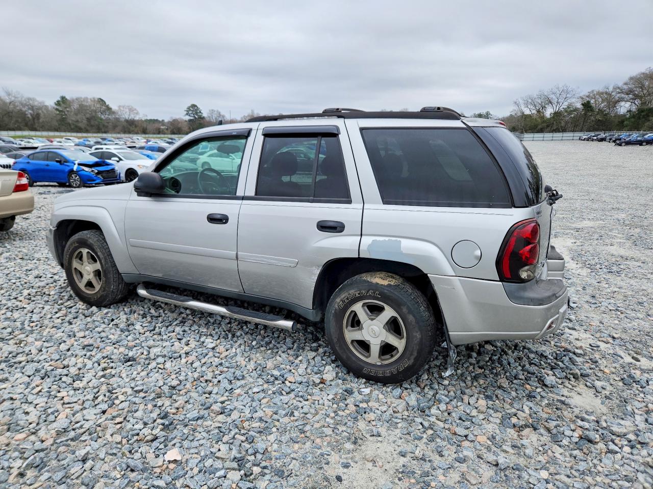 2006 Chevrolet Trailblazer Ls Silver vin: 1GNDS13S762165126