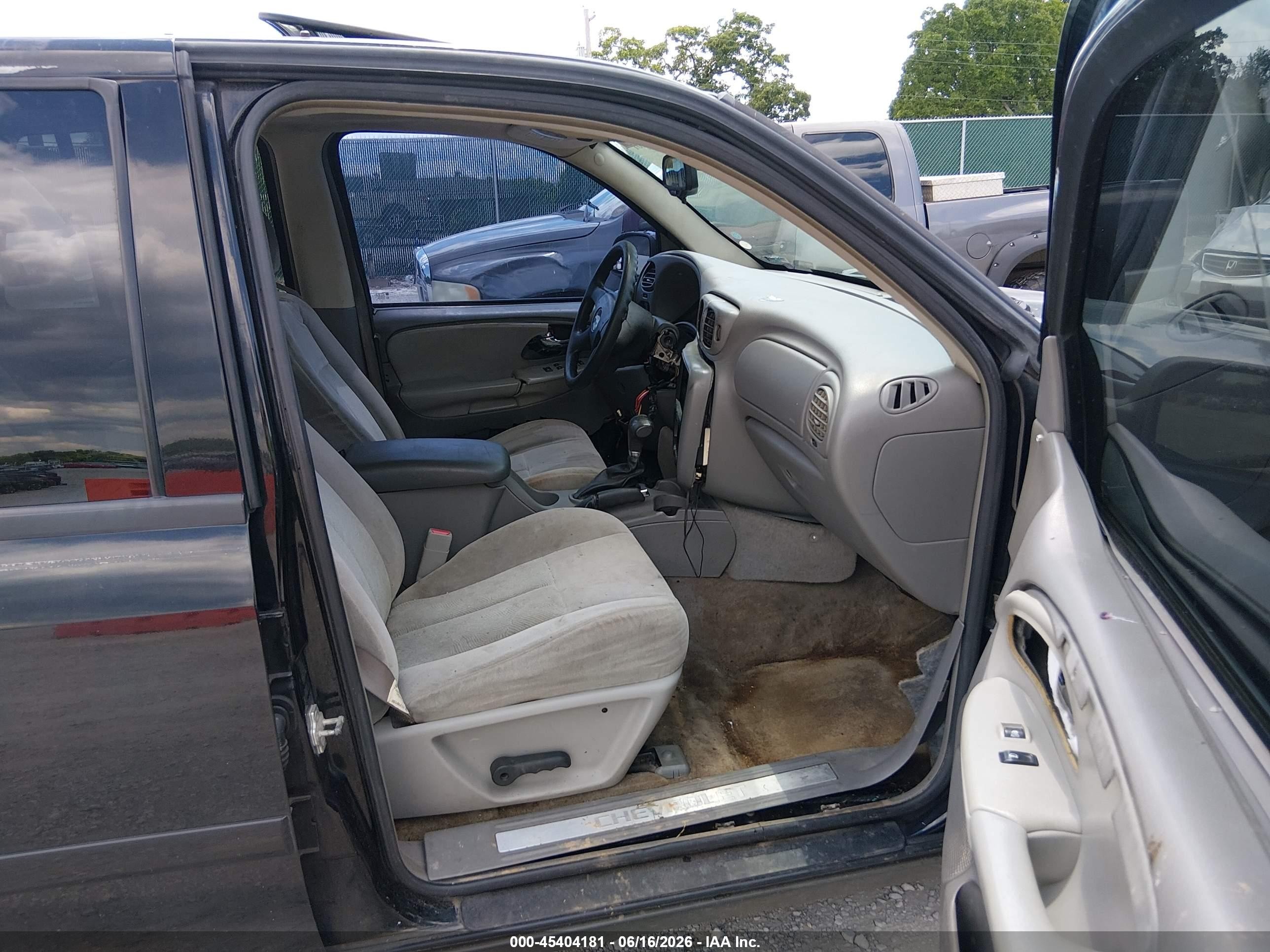 2006 Chevrolet Trailblazer Ls Черный vin: 1GNDS13S762265405