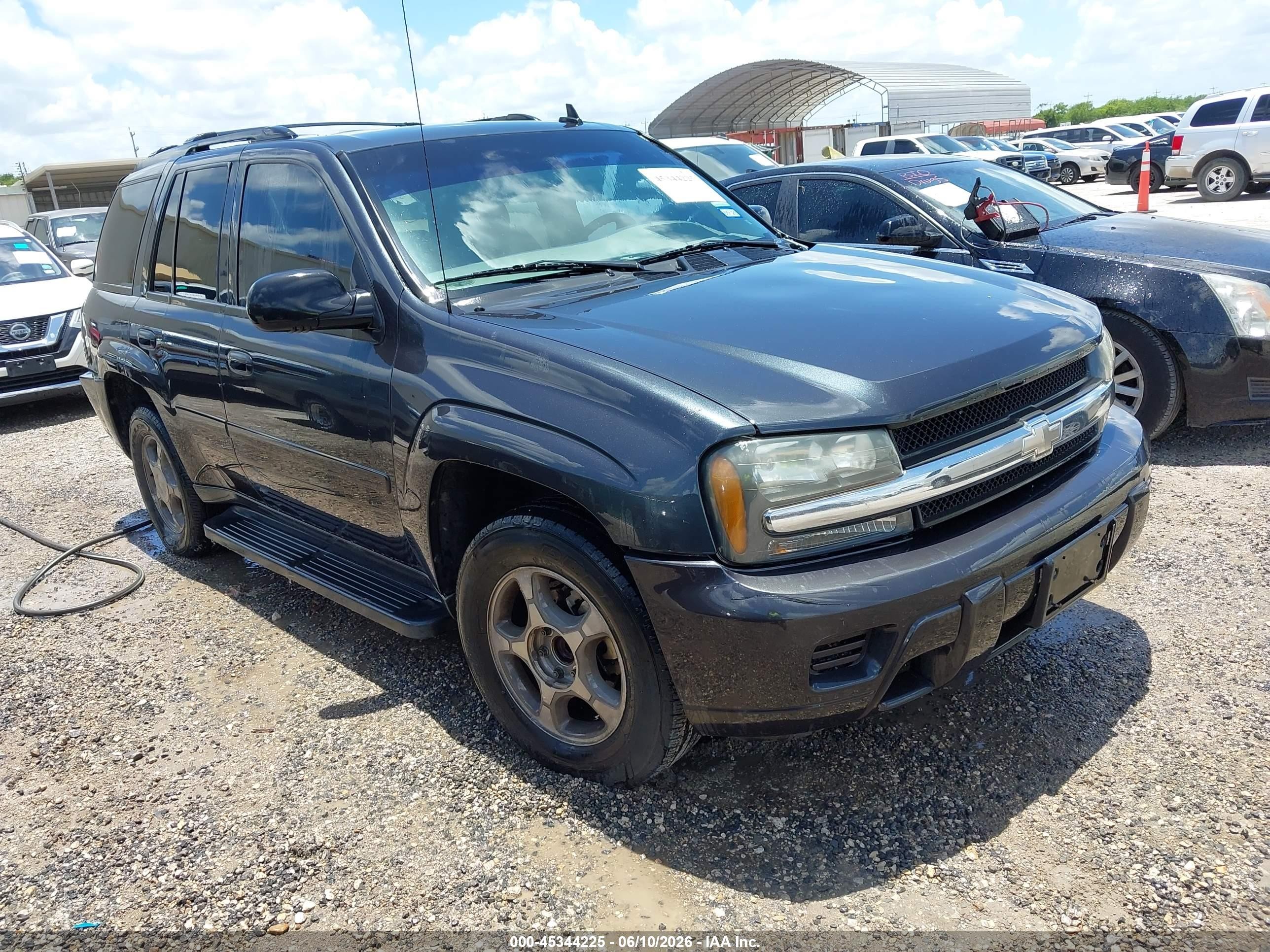 2006 Chevrolet Trailblazer Ls Gray vin: 1GNDS13S762333458