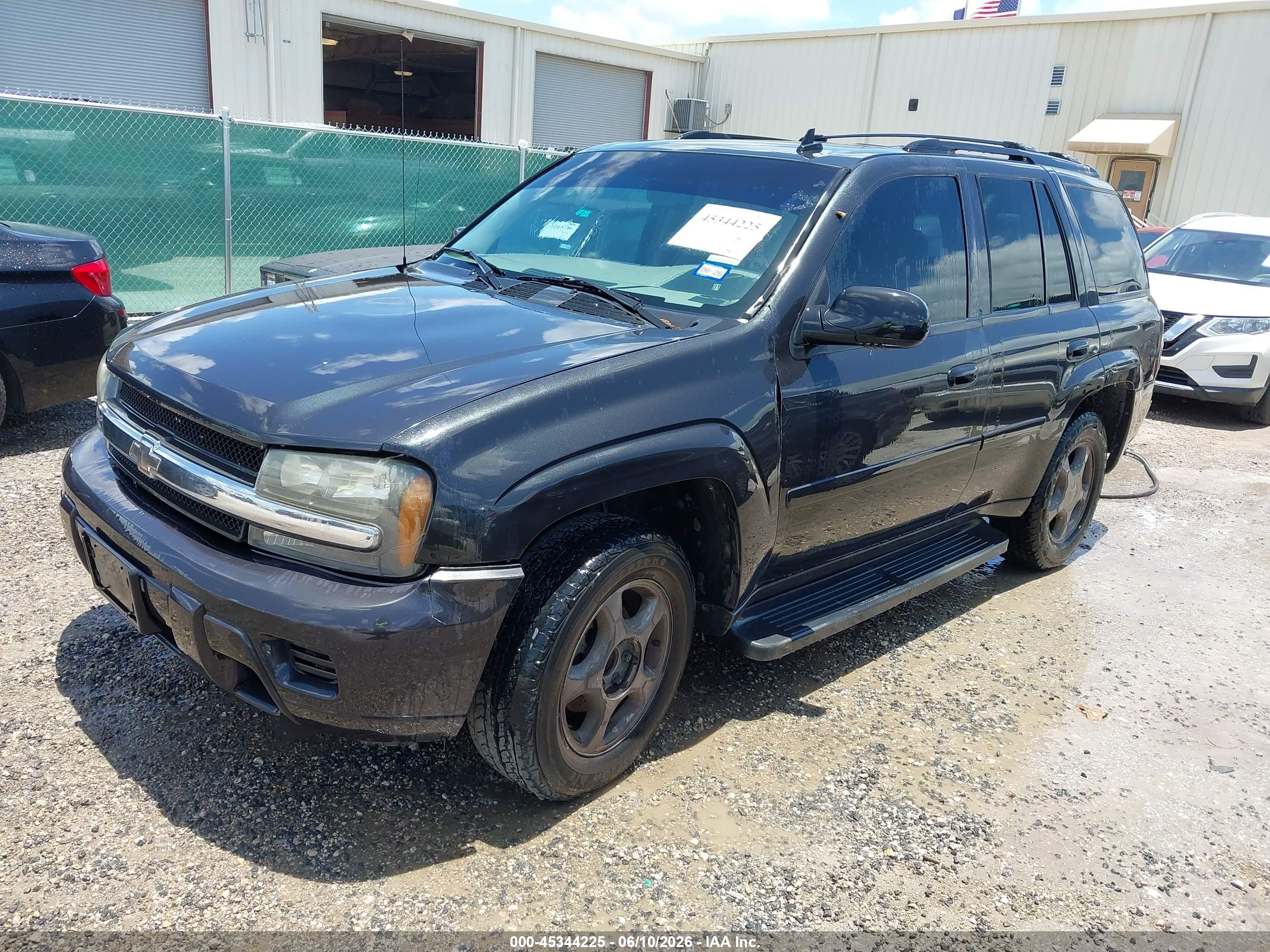 2006 Chevrolet Trailblazer Ls Gray vin: 1GNDS13S762333458
