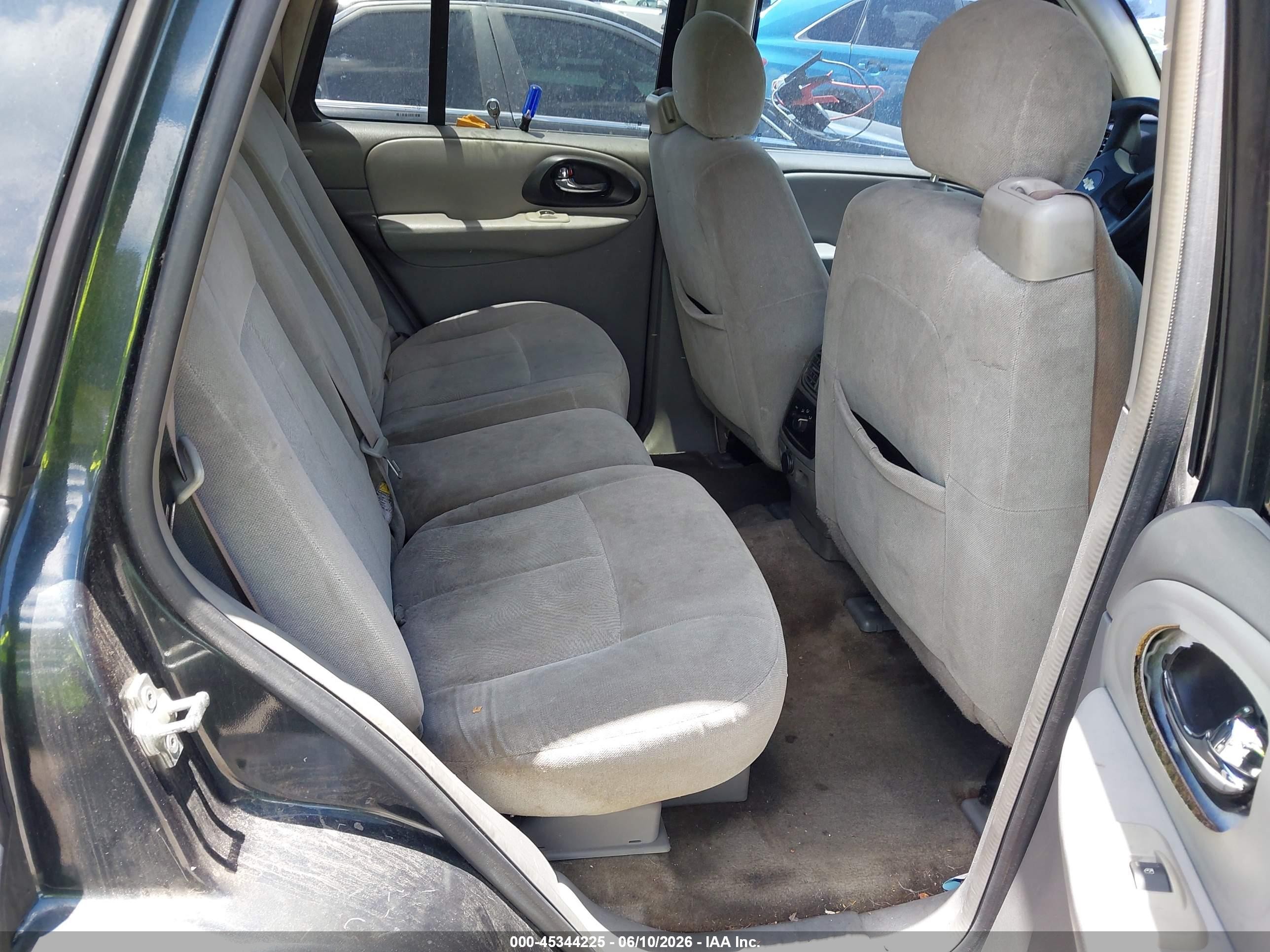 2006 Chevrolet Trailblazer Ls Gray vin: 1GNDS13S762333458