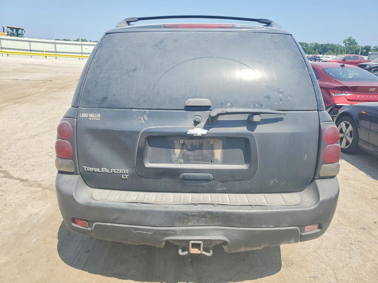 2007 Chevrolet Trailblazer Ls Blue vin: 1GNDS13S772168285
