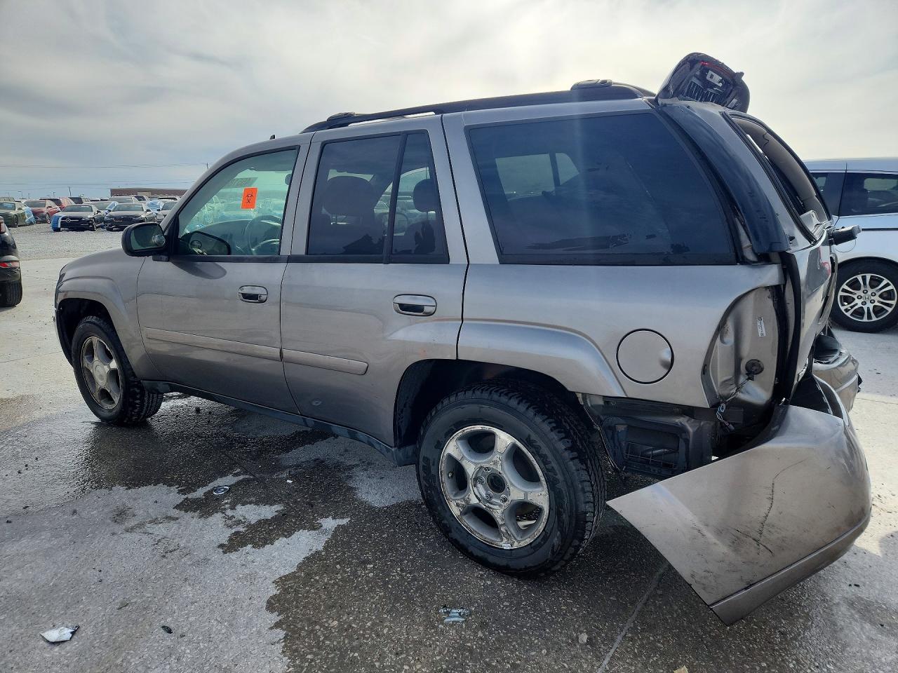 2008 Chevrolet Trailblazer Ls Gray vin: 1GNDS13S782227367