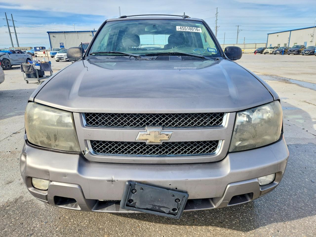 2008 Chevrolet Trailblazer Ls Gray vin: 1GNDS13S782227367