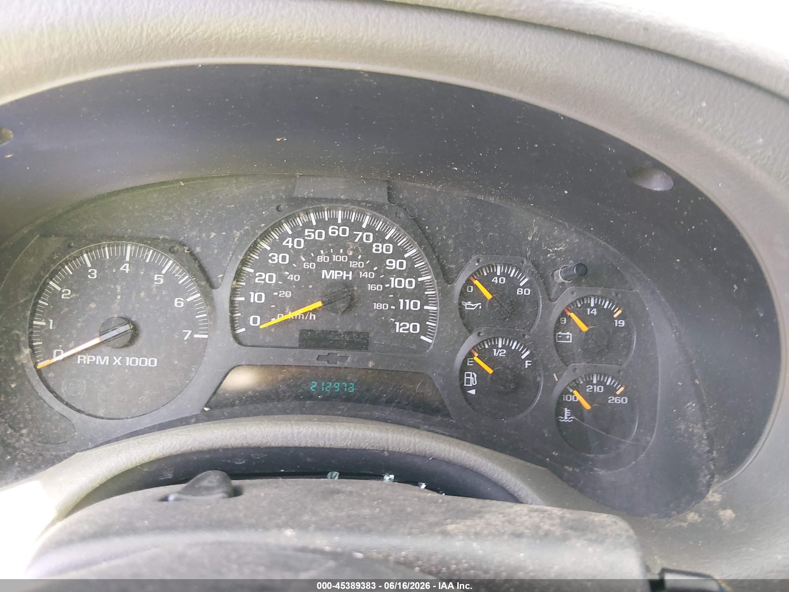 2002 Chevrolet Trailblazer Ls Tan vin: 1GNDS13S822506253