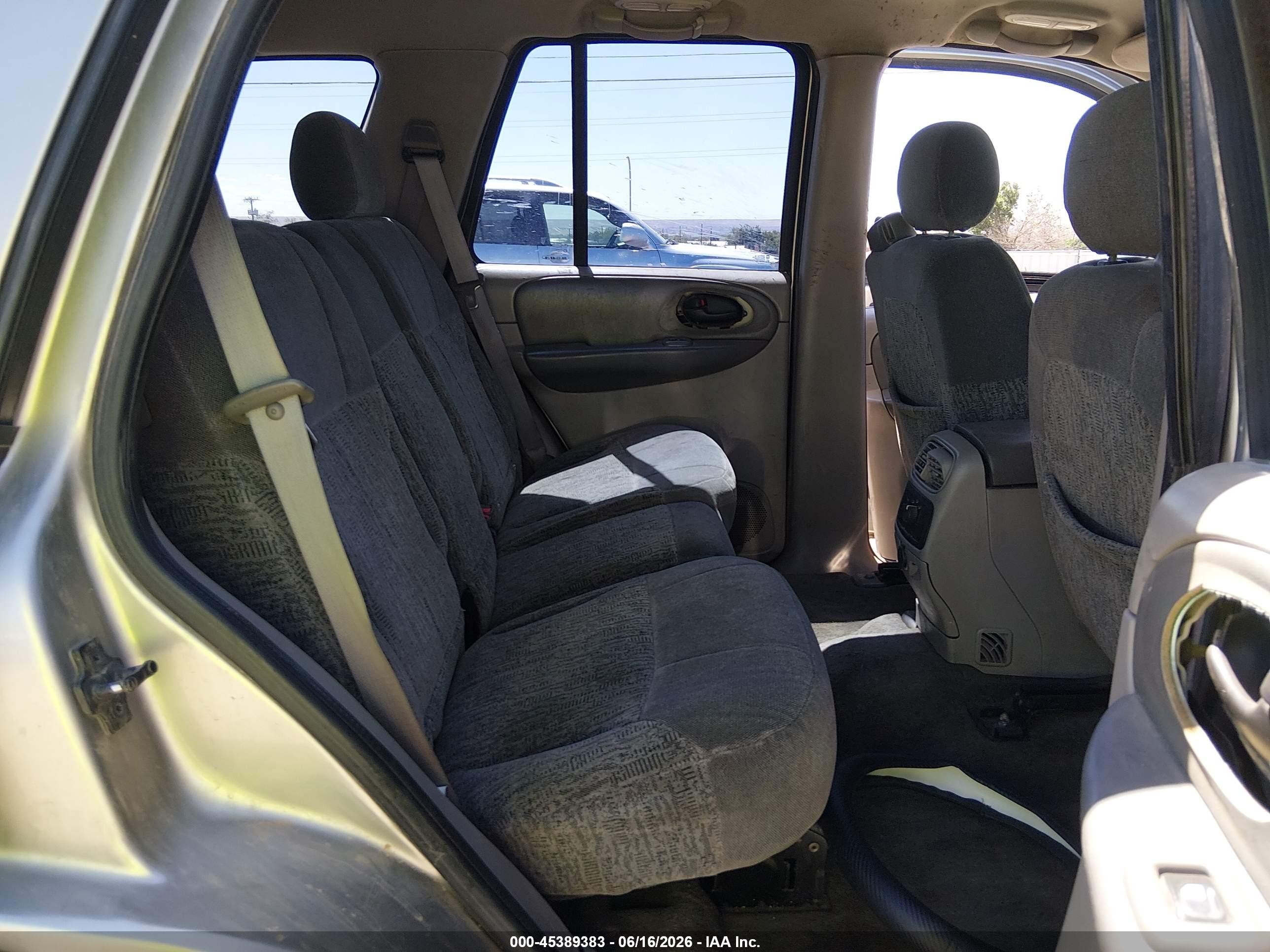 2002 Chevrolet Trailblazer Ls Tan vin: 1GNDS13S822506253