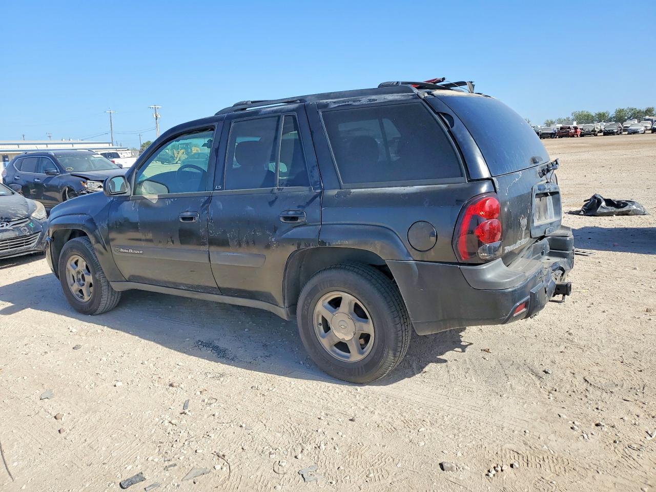 2003 Chevrolet Trailblazer Black vin: 1GNDS13S832277526
