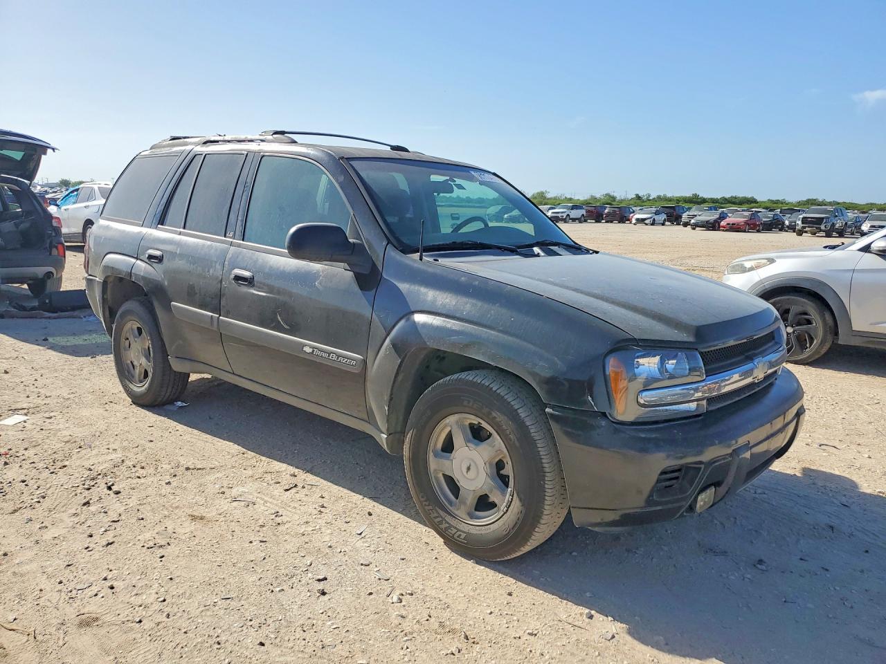 2003 Chevrolet Trailblazer Black vin: 1GNDS13S832277526