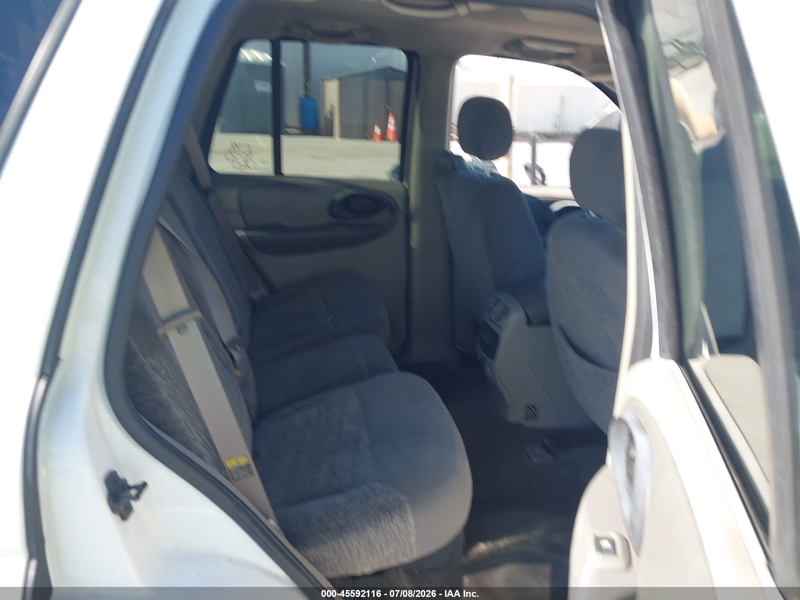 2003 Chevrolet Trailblazer Ls White vin: 1GNDS13S832394782