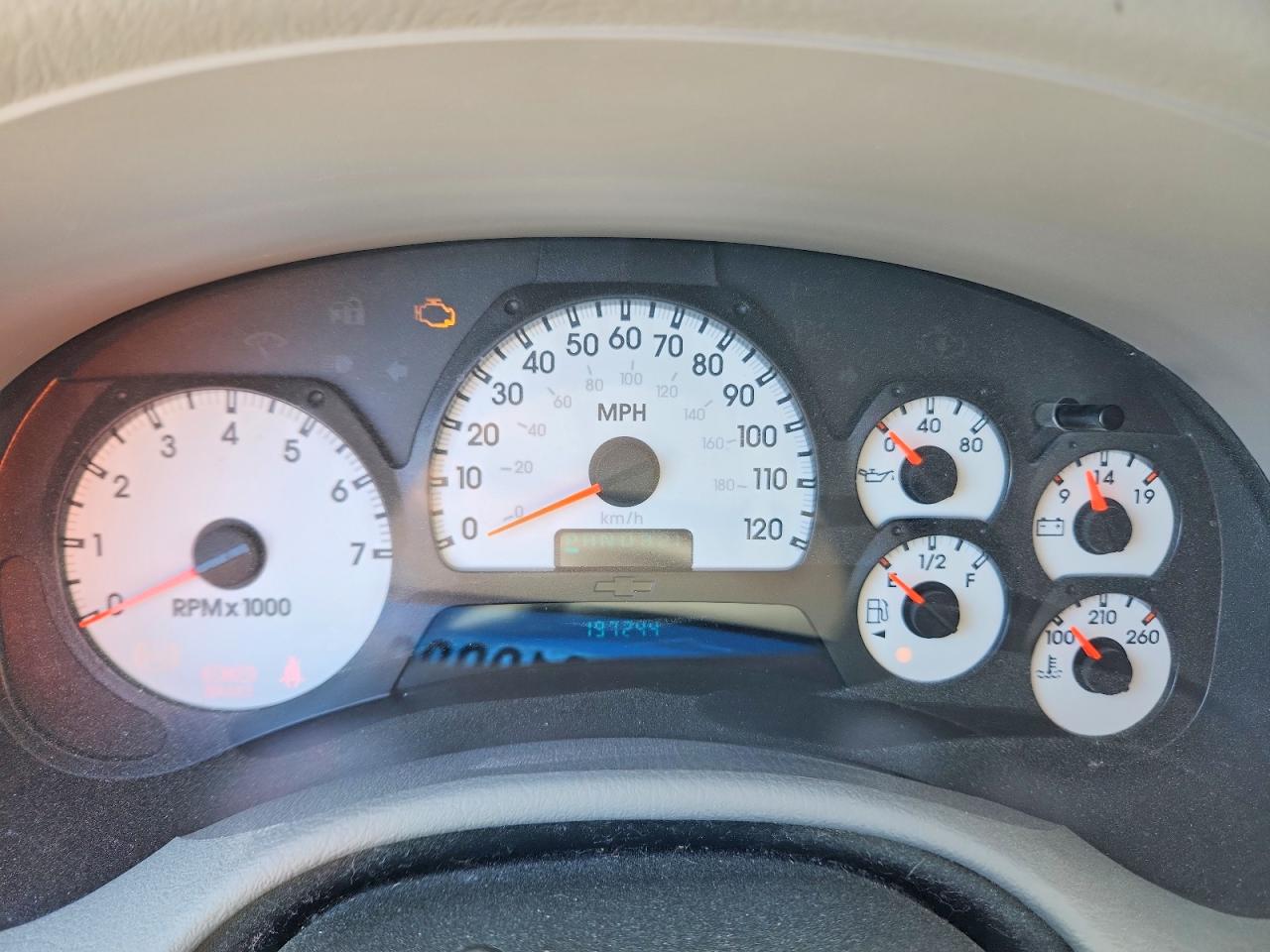 2005 Chevrolet Trailblazer Ls Burgundy vin: 1GNDS13S852125796