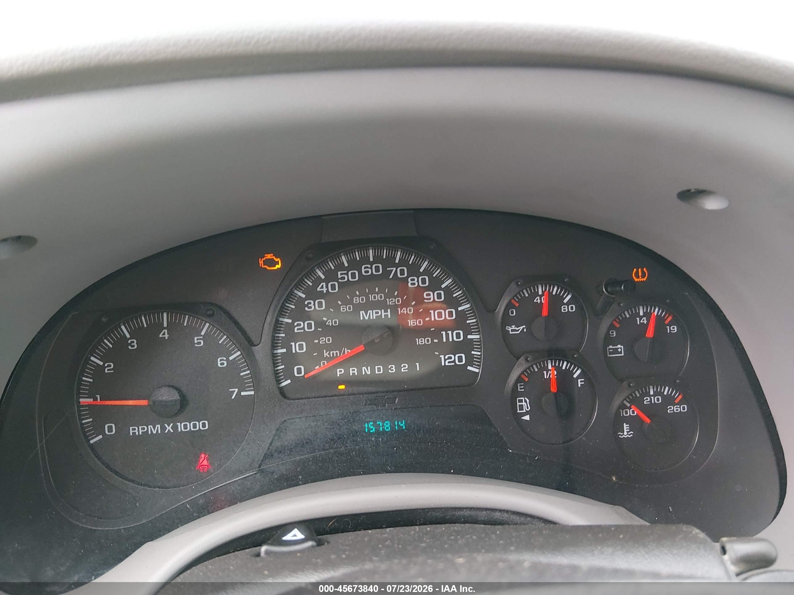 2007 Chevrolet Trailblazer Ls Gray vin: 1GNDS13S872272249