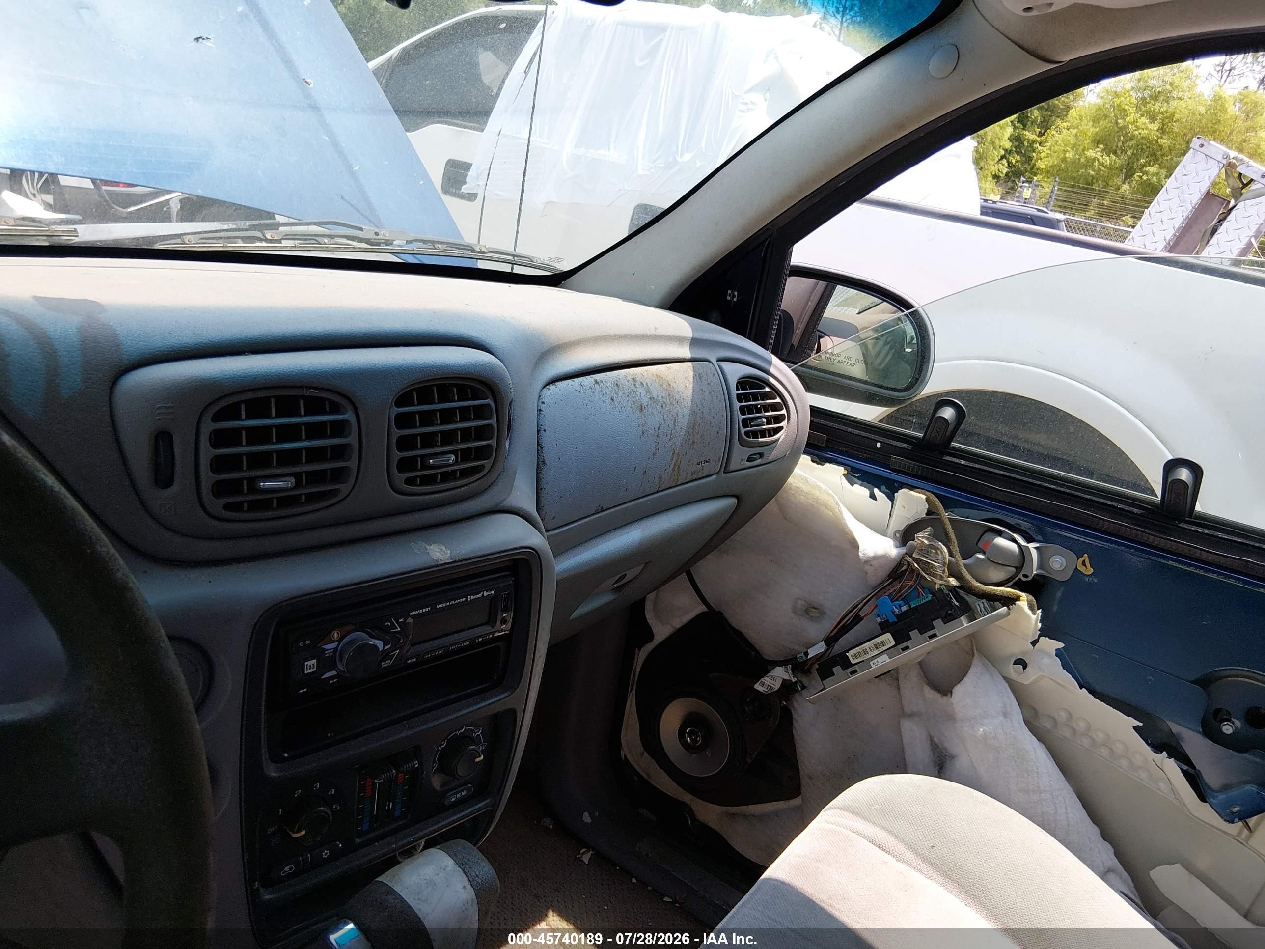 2008 Chevrolet Trailblazer Fleet Blue vin: 1GNDS13S882142148