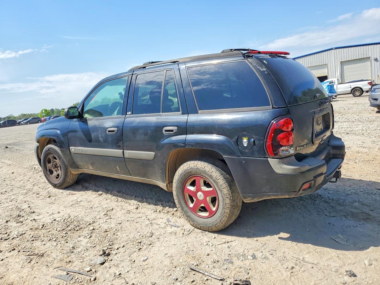 2003 Chevrolet Trailblazer Black vin: 1GNDS13S932353805