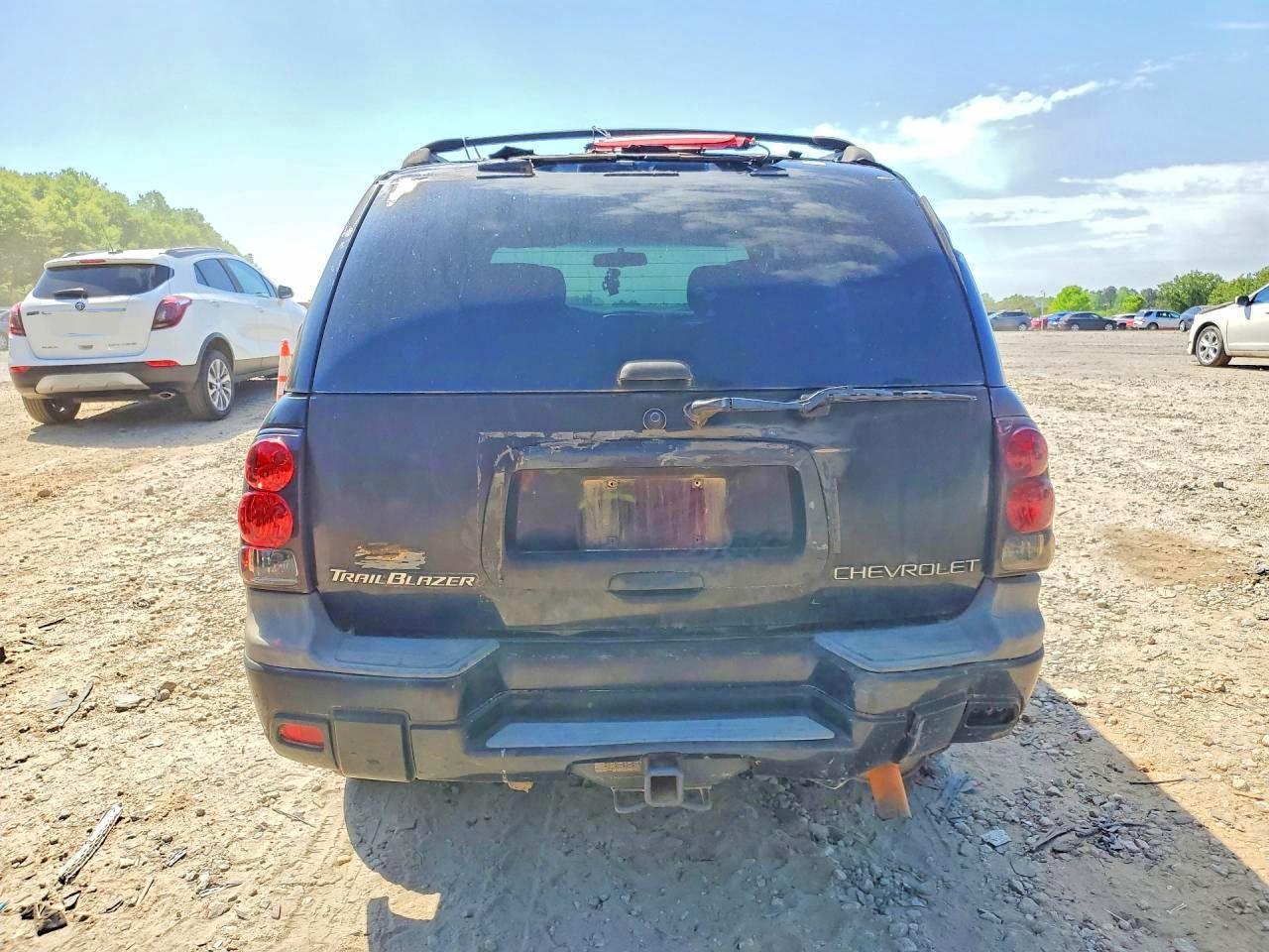 2003 Chevrolet Trailblazer Black vin: 1GNDS13S932353805