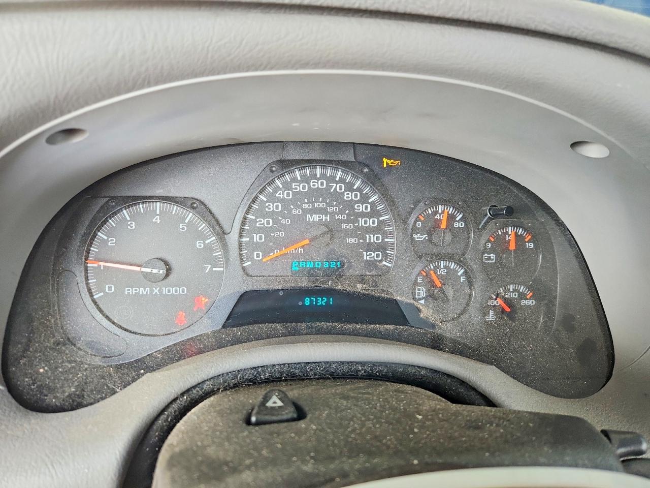 2005 Chevrolet Trailblazer Ls Blue vin: 1GNDS13S952214745
