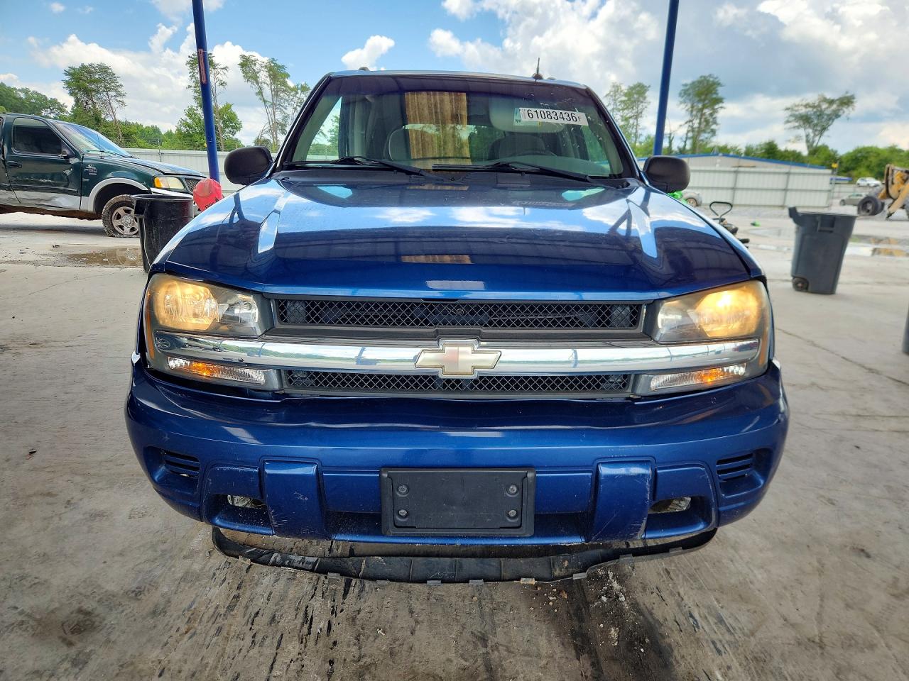 2005 Chevrolet Trailblazer Ls Blue vin: 1GNDS13S952214745