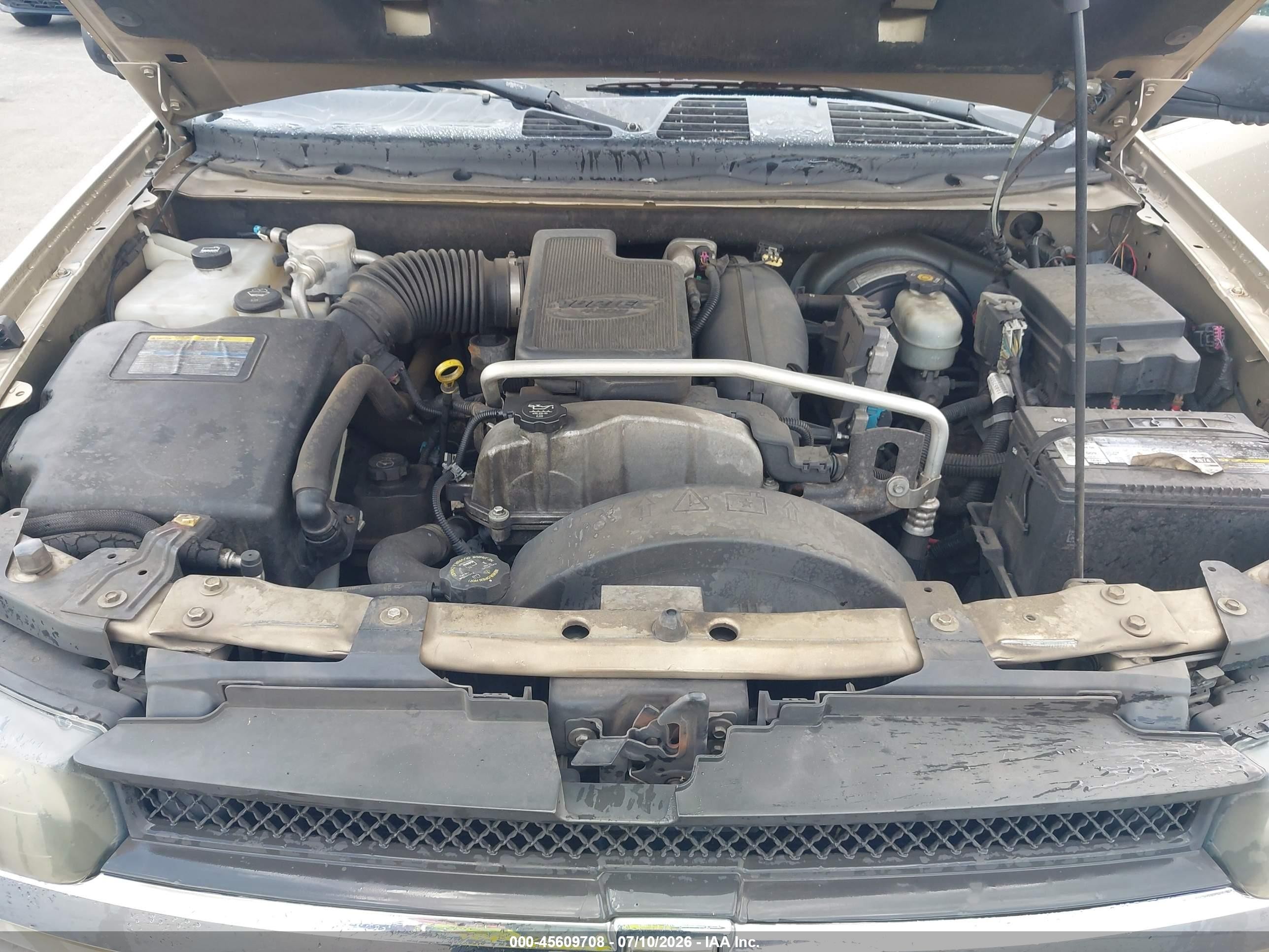 2006 Chevrolet Trailblazer Ls Beige vin: 1GNDS13S962269567
