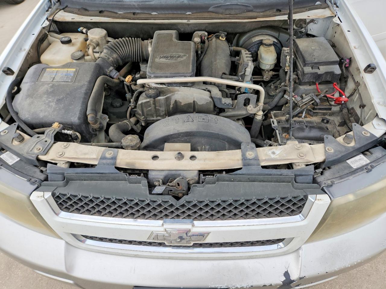 2007 Chevrolet Trailblazer Ls White vin: 1GNDS13S972291960