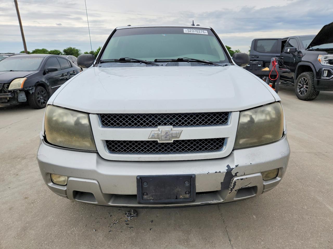 2007 Chevrolet Trailblazer Ls White vin: 1GNDS13S972291960