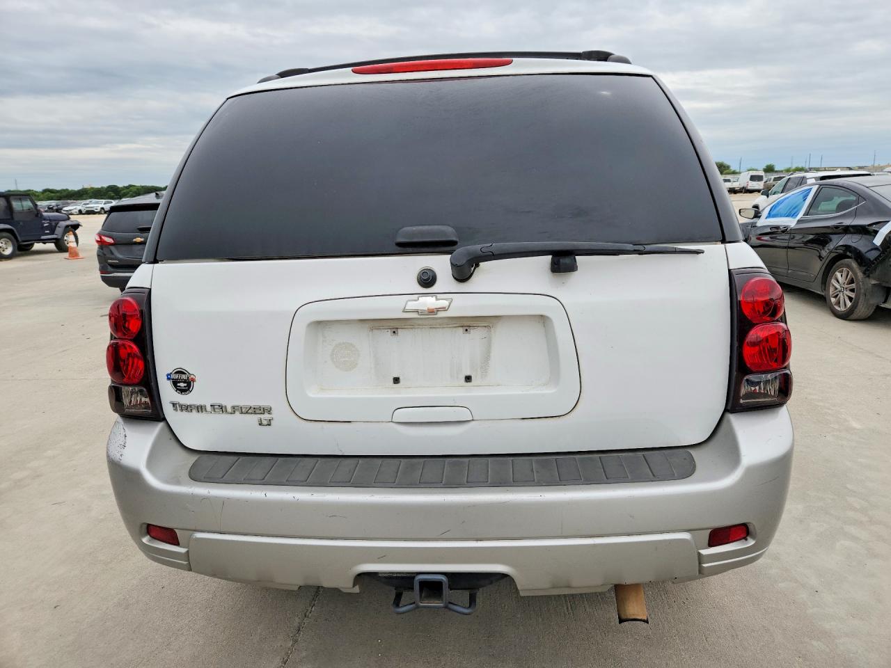 2007 Chevrolet Trailblazer Ls White vin: 1GNDS13S972291960
