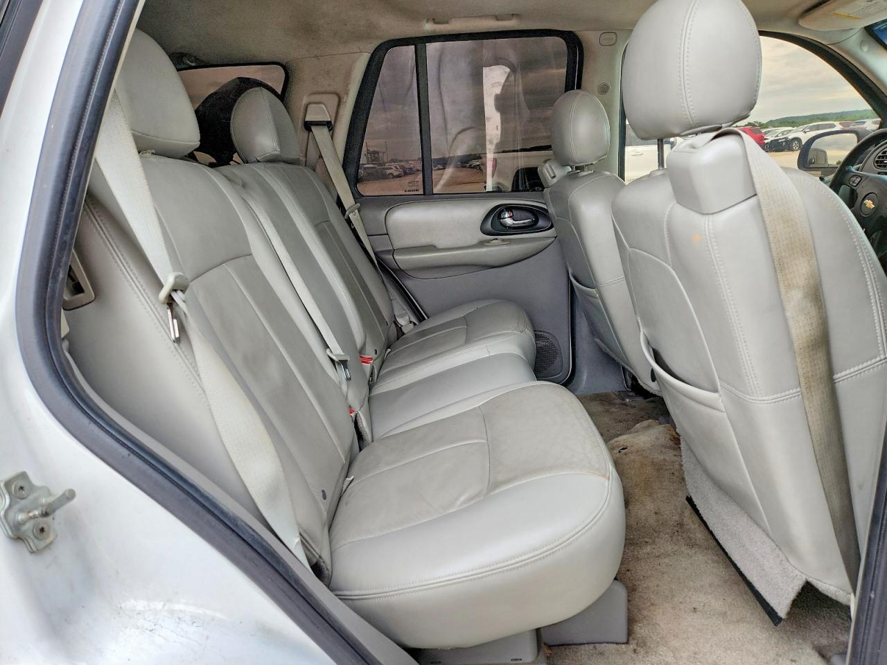 2007 Chevrolet Trailblazer Ls White vin: 1GNDS13S972291960