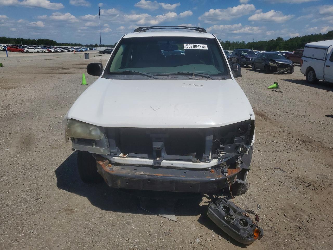 2008 Chevrolet Trailblazer Ls Белый vin: 1GNDS13S982103746