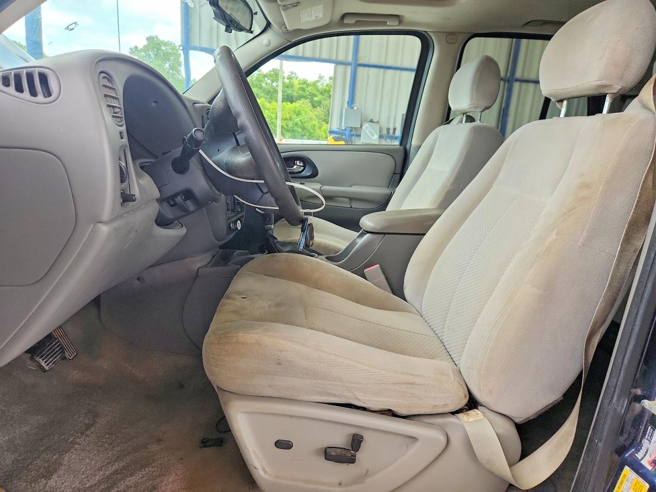 2008 Chevrolet Trailblazer Ls Синий vin: 1GNDS13S982121602
